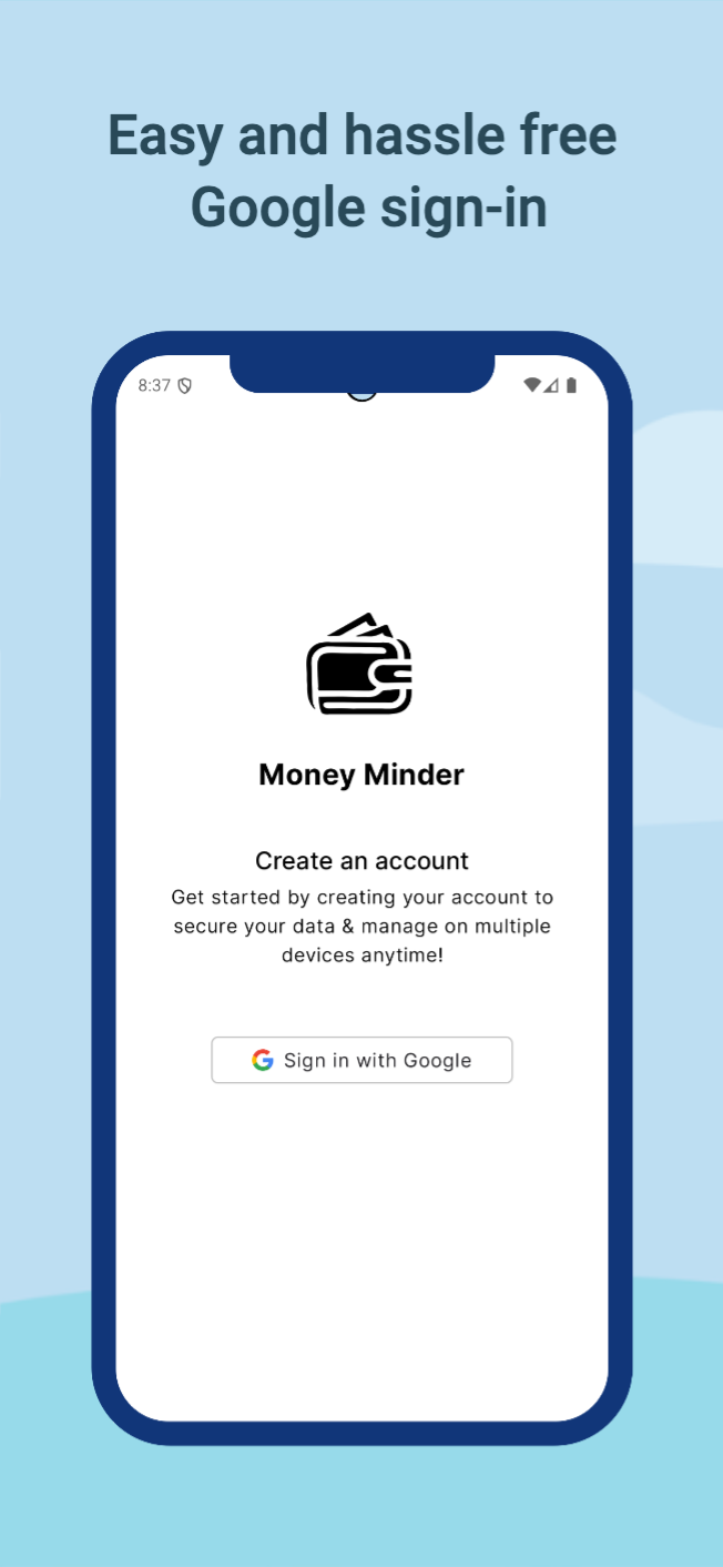 Money Minder - Expense Manager | Indus Appstore | Screenshot