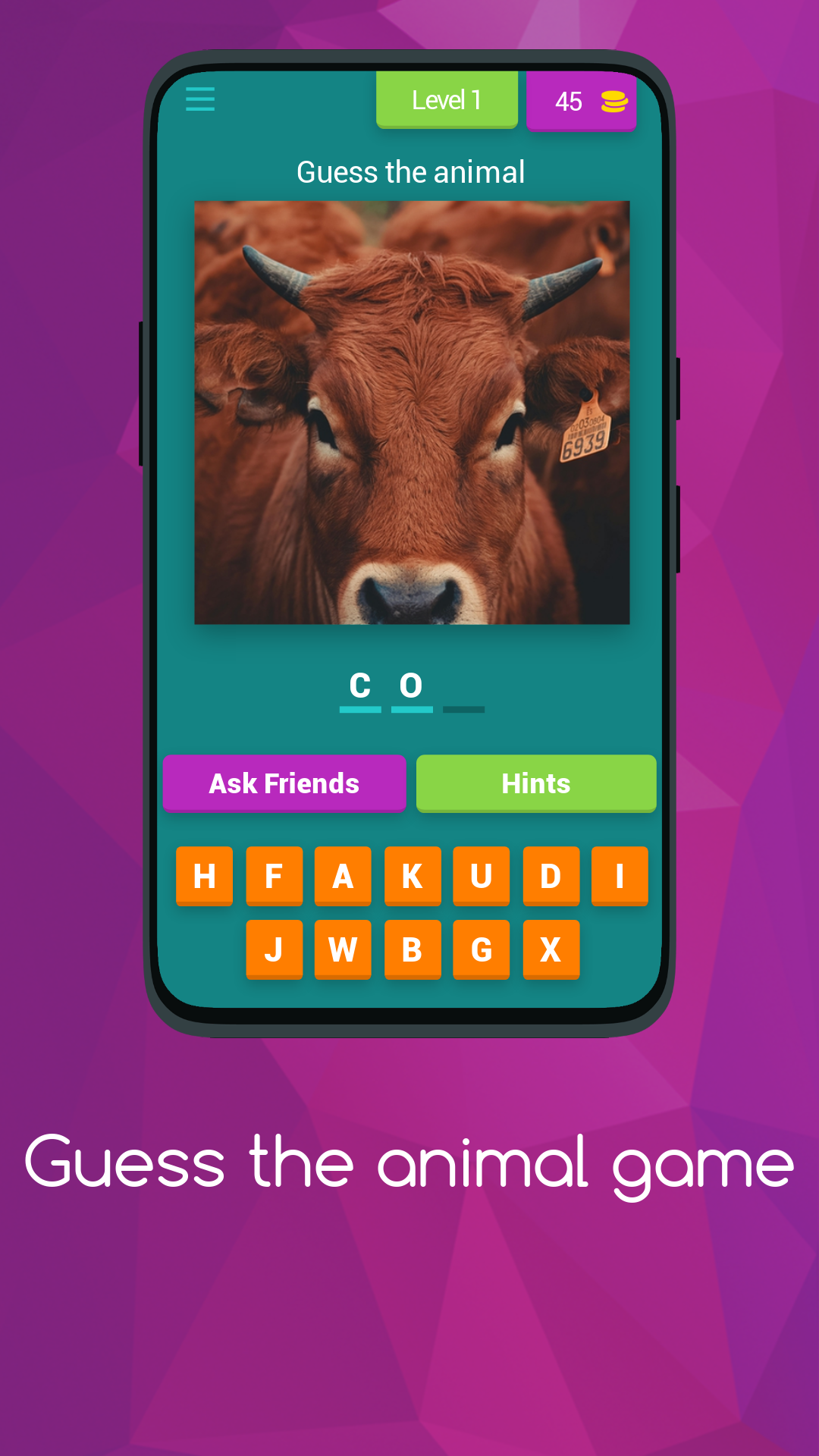 Guess the Animal Quiz Game | Indus Appstore | Screenshot