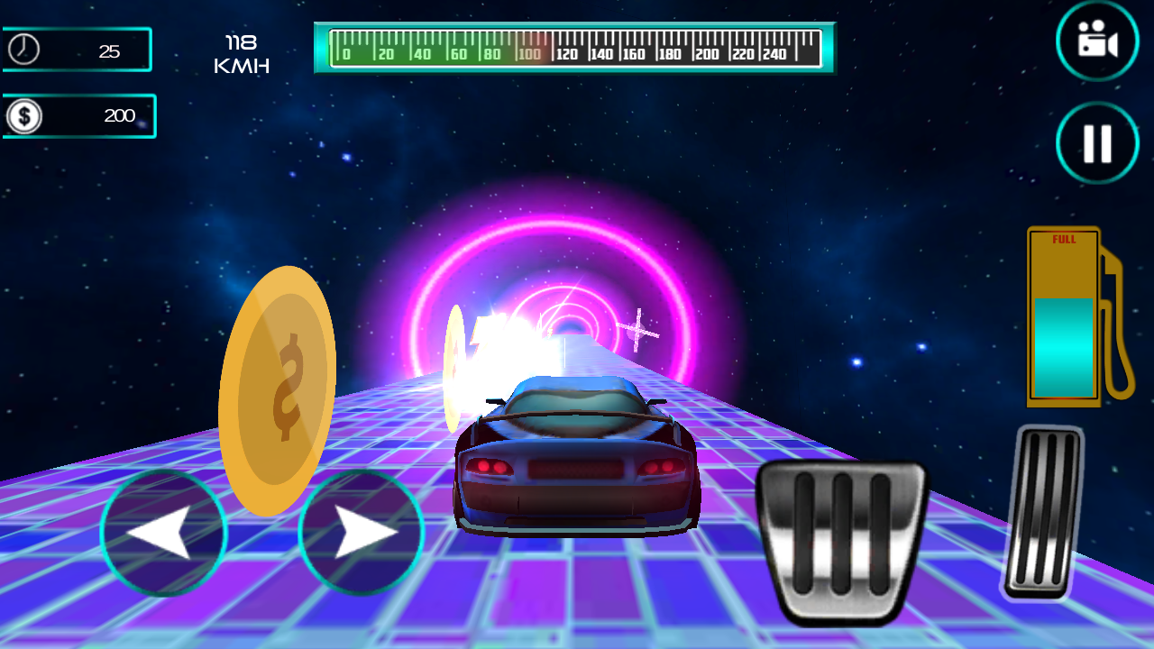 Galaxy Stunt Car | Indus Appstore | Screenshot