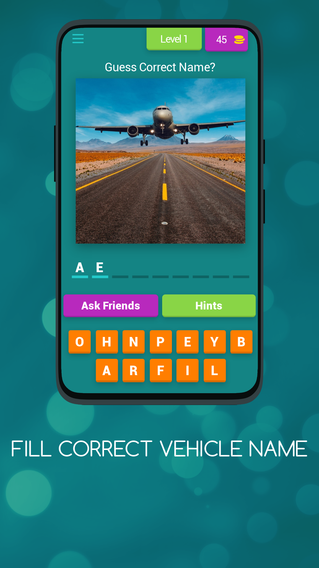 Vehicle Name Trivia Game | Indus Appstore | Screenshot