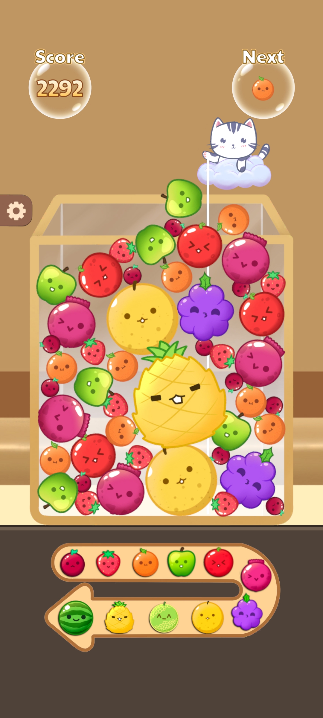 Suika x Watermelon Game: Kitty | Indus Appstore | Screenshot