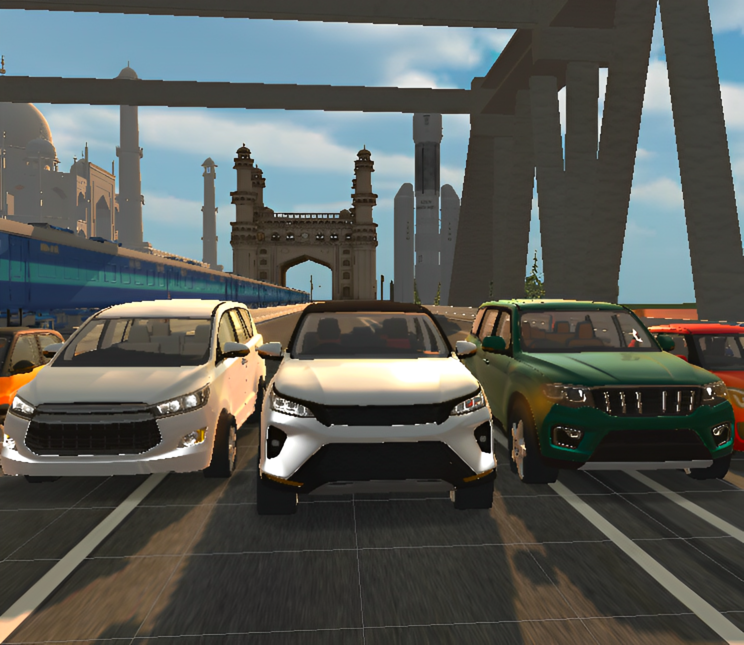 INDIAN CAR TRAFFIC DRIVING SIM 3D | Indus Appstore | App Icon