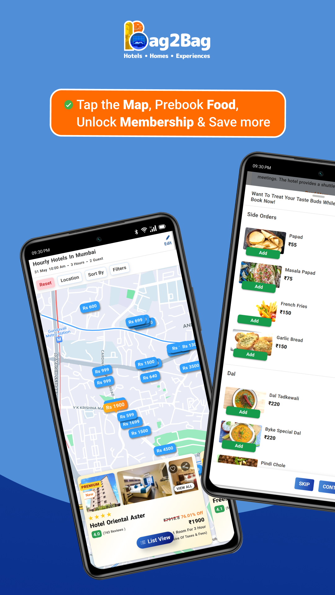 Bag2Bag Hotels, Homes, Resorts | Indus Appstore | Screenshot
