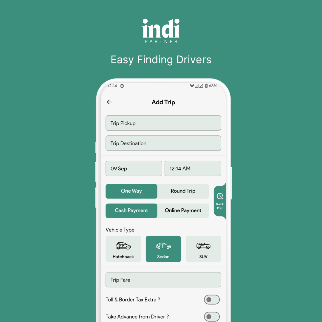 Indi Partner: Drivers & Agents | Indus Appstore | Screenshot