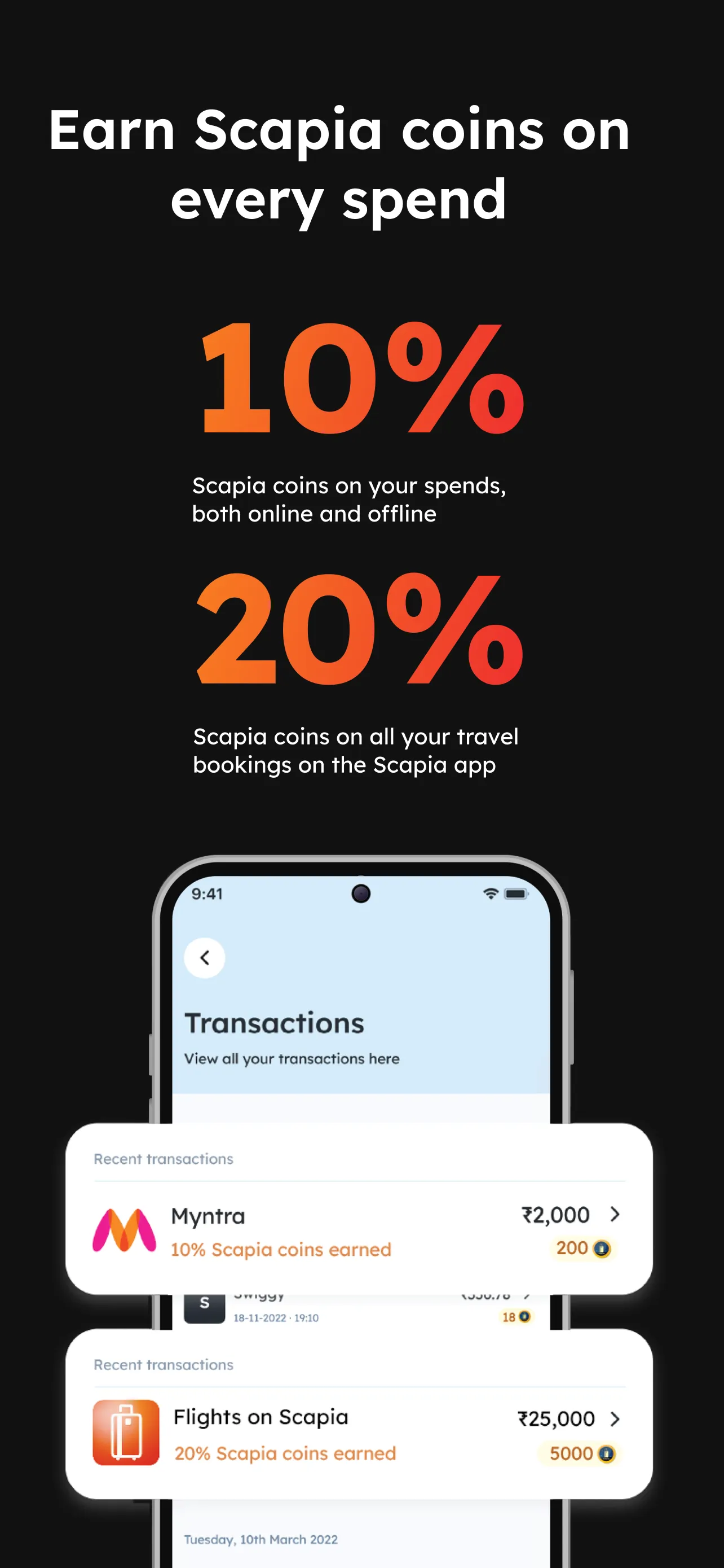 Scapia: A card for travellers | Indus Appstore | Screenshot
