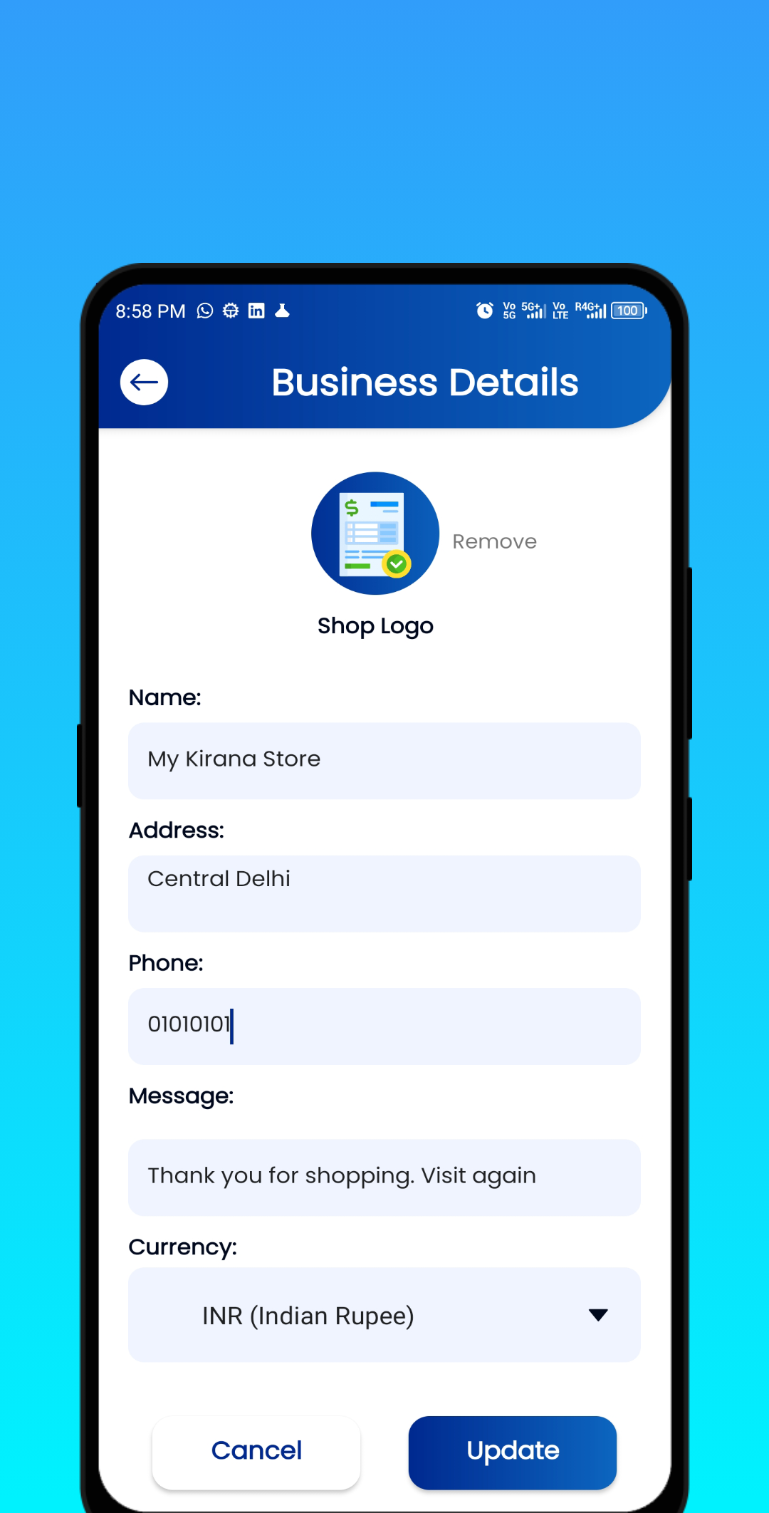 Invoice Master - Free Invoice Generator | Indus Appstore | Screenshot