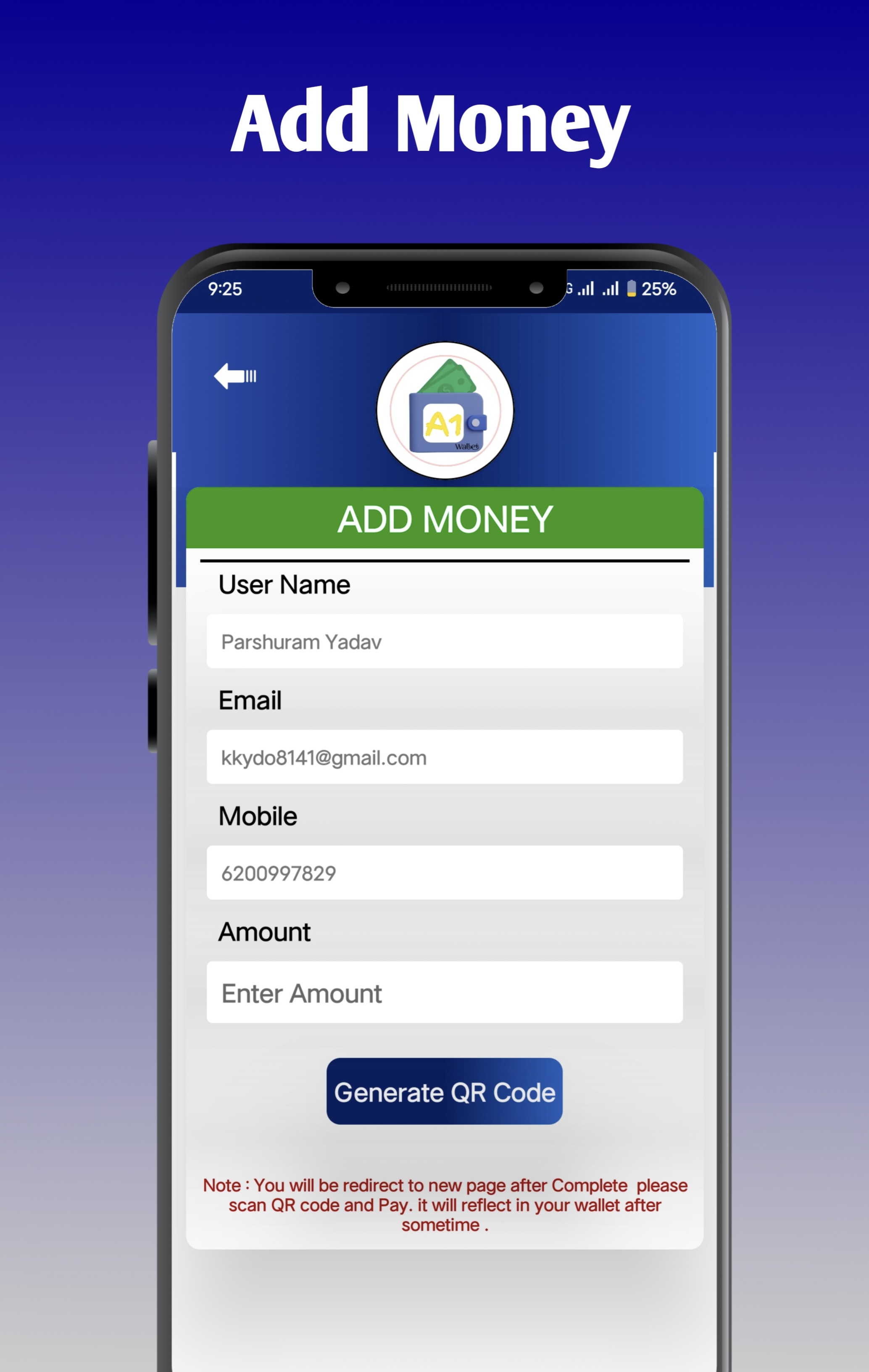 A1Wallet | Indus Appstore | Screenshot