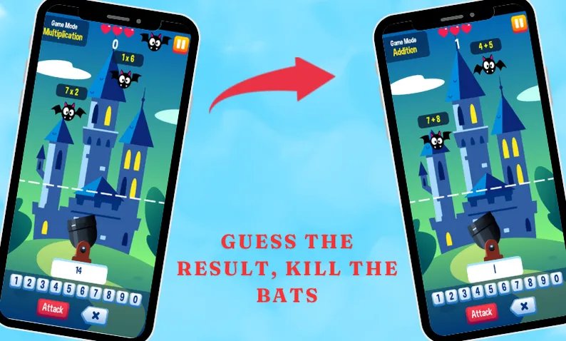 Math vs Bat: Math Workout | Indus Appstore | Screenshot