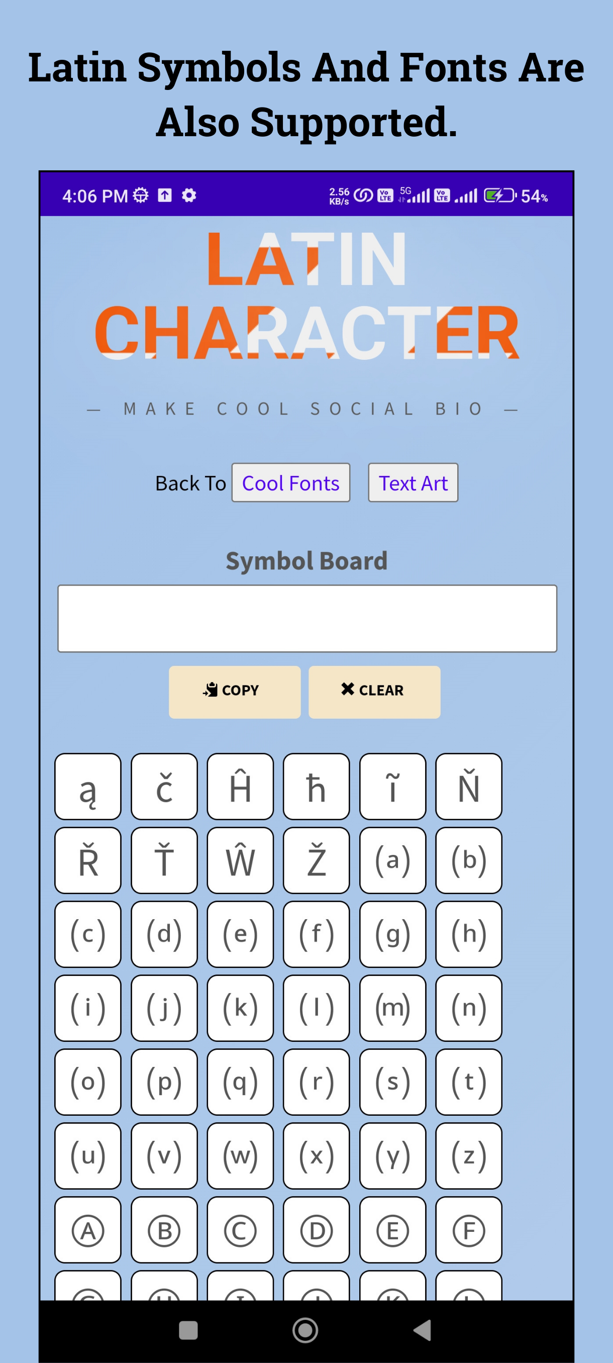 Cool Fonts | Indus Appstore | Screenshot