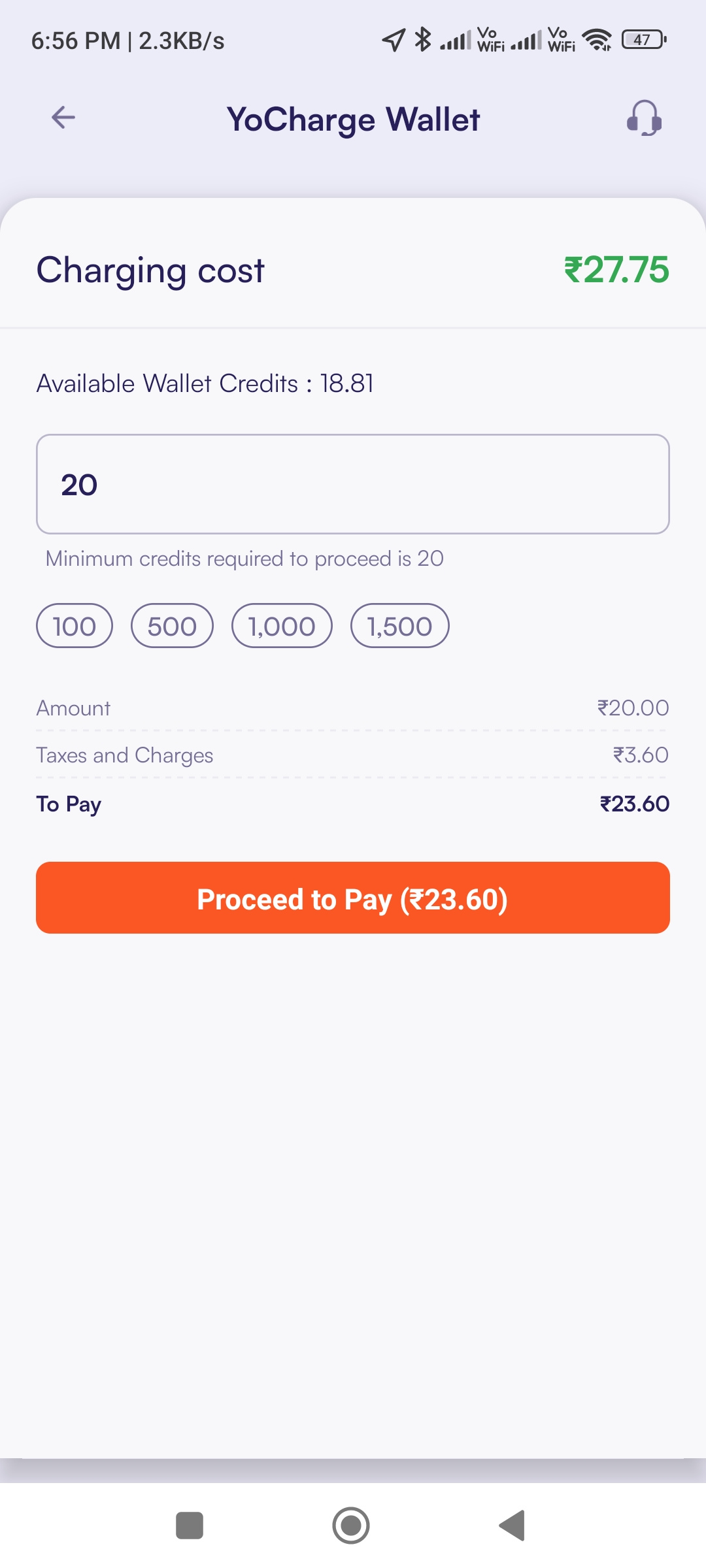 YoCharge | Indus Appstore | Screenshot