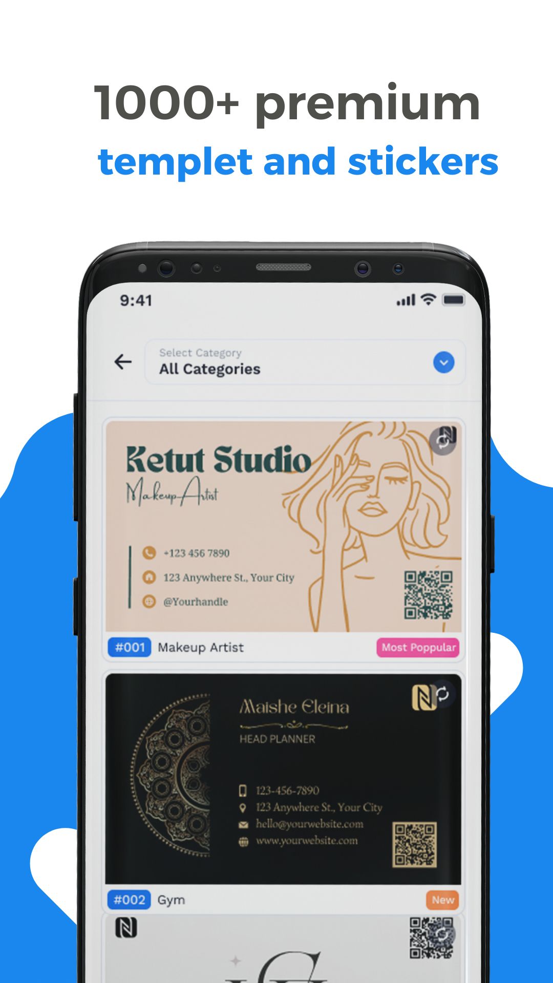 Bluetick : Digital Business Card | Indus Appstore | Screenshot