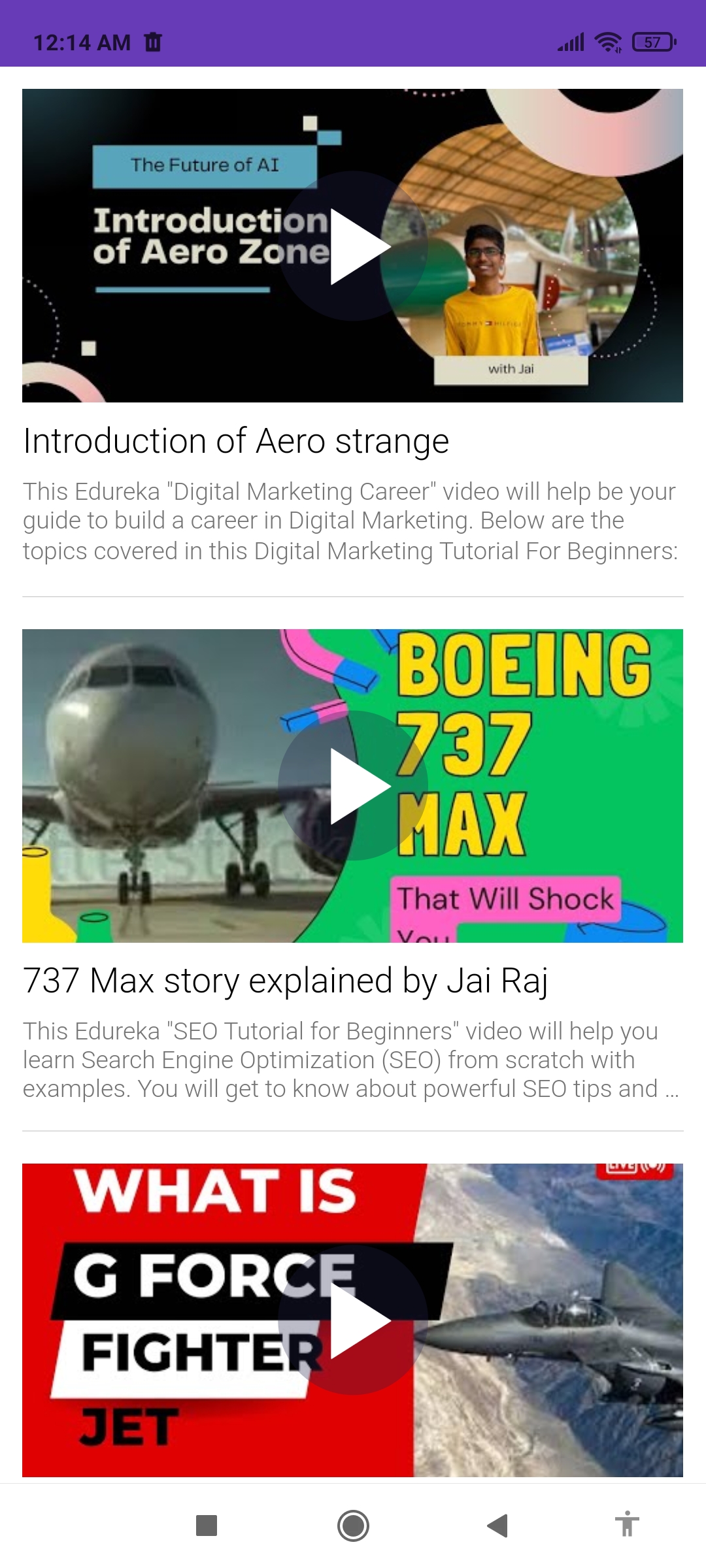 Aero Learn | Indus Appstore | Screenshot