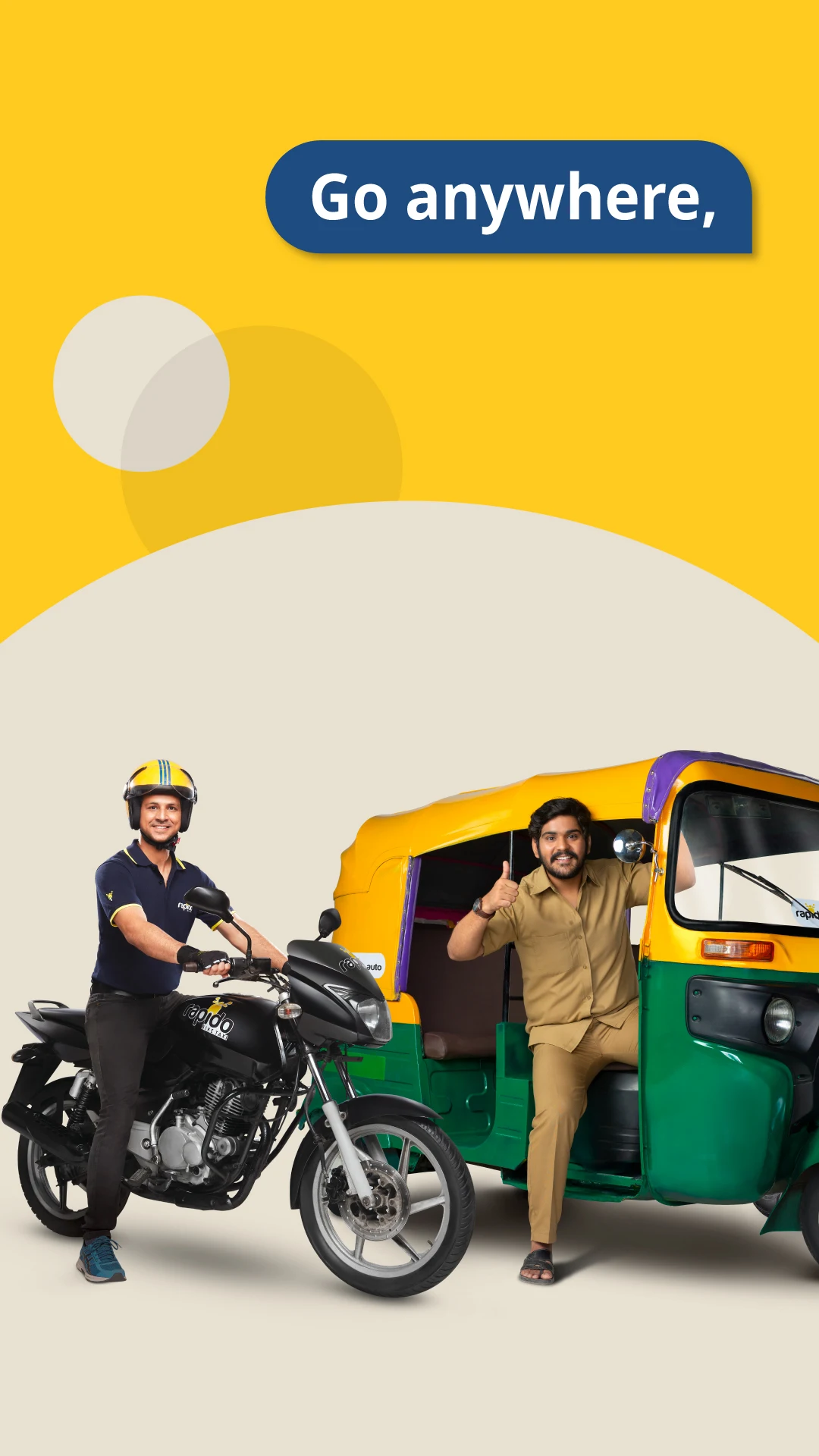 Rapido: Bike-Taxi, Auto & Cabs | Indus Appstore | Screenshot