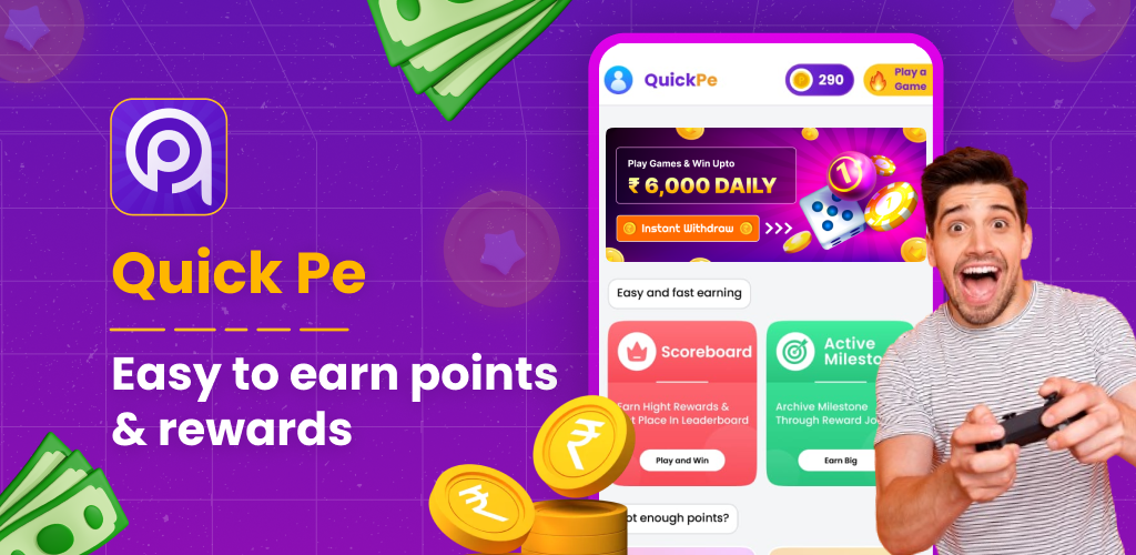 QuickPe : Instant UPI Cash | Indus Appstore | Screenshot