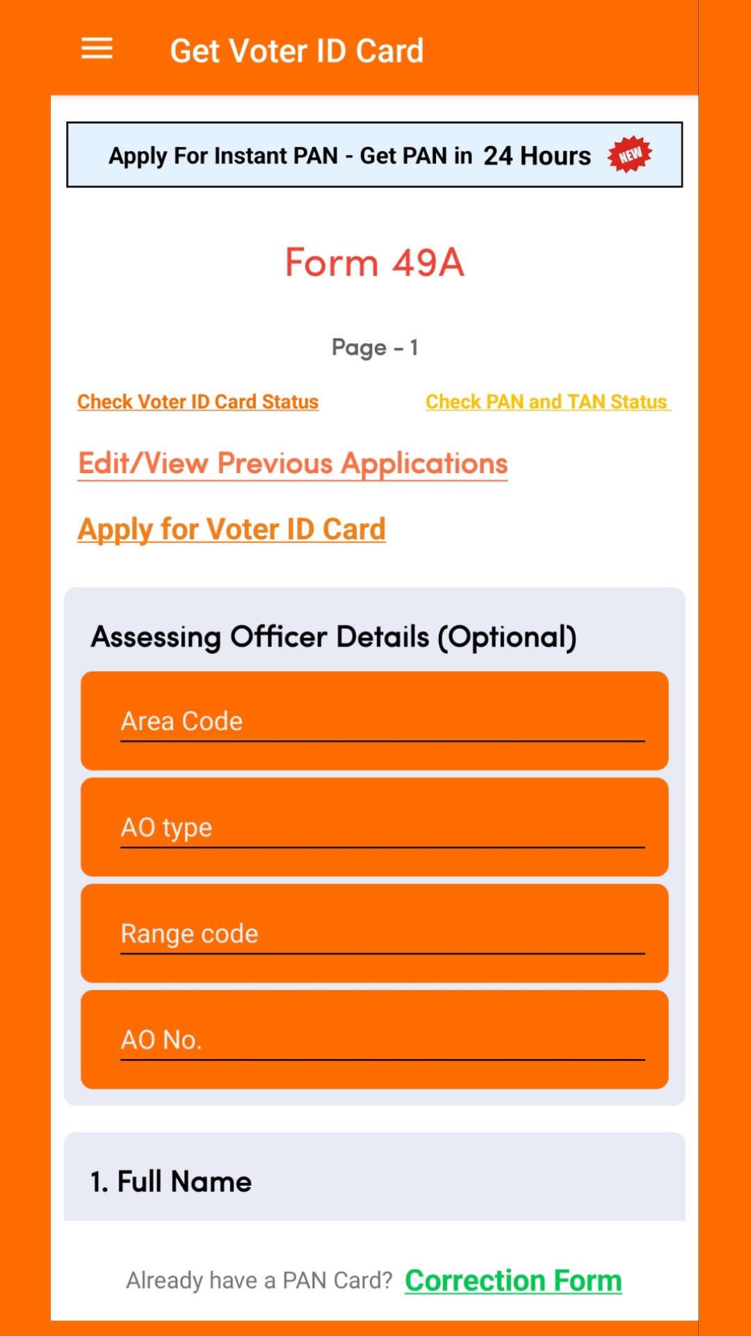 Get Voter ID Card | Indus Appstore | Screenshot