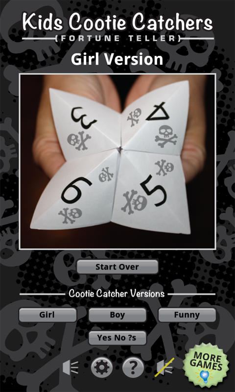Cootie Catcher Free ( Fortune Teller ) | Indus Appstore | Screenshot