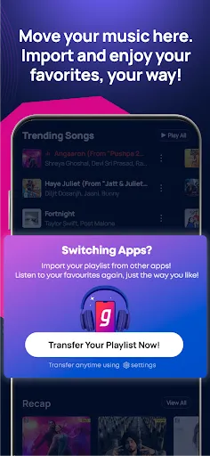 Gaana Music Player, Songs App | Indus Appstore | Screenshot