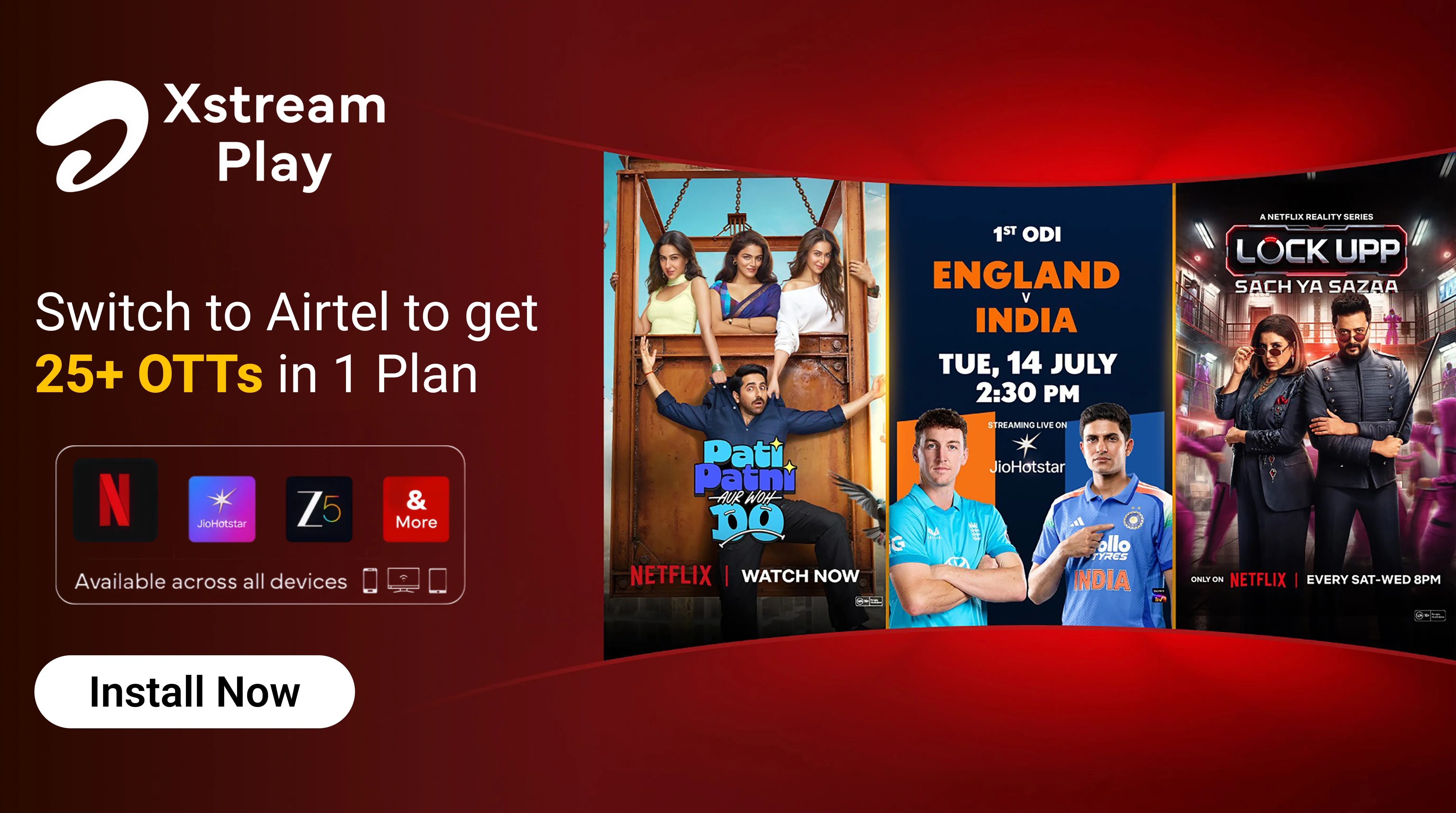 Airtel Xstream Play
