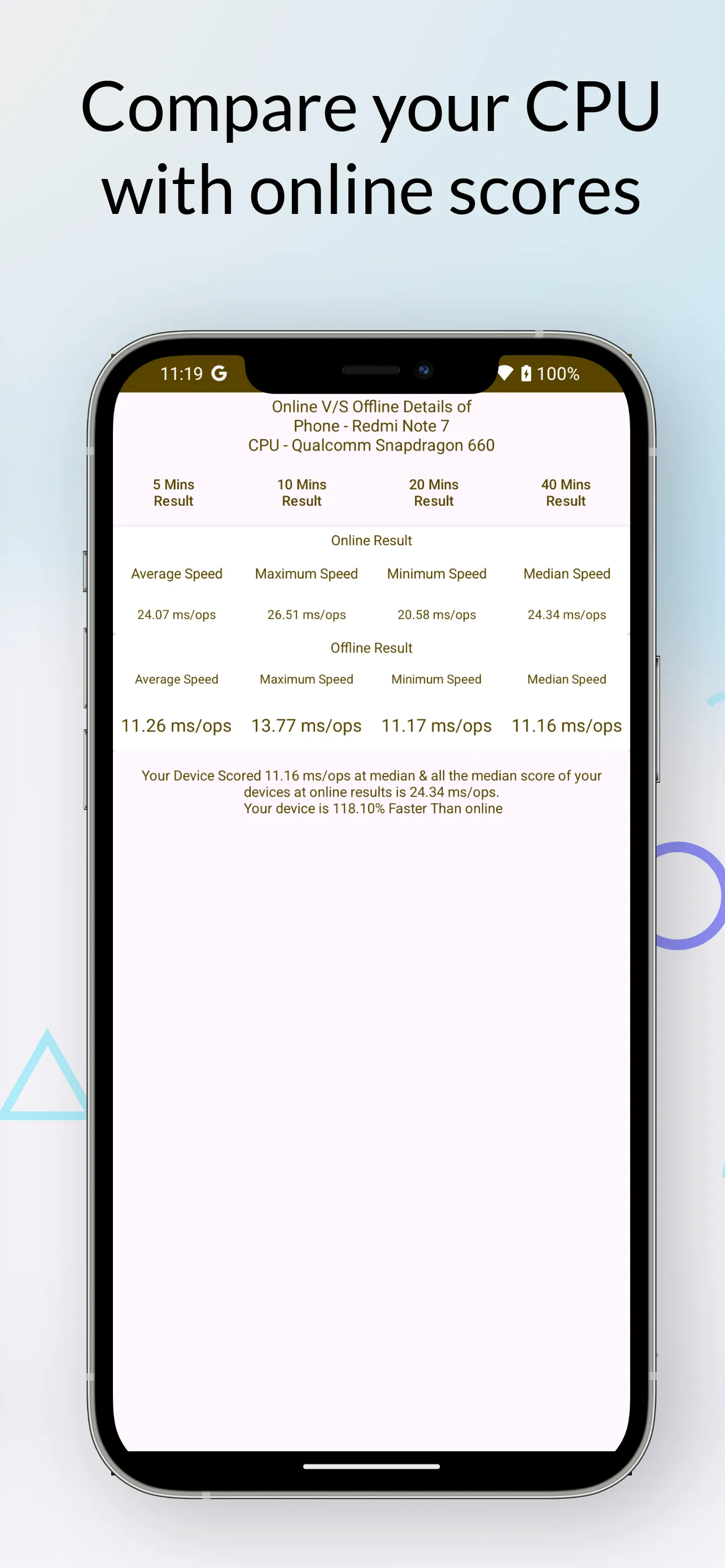 CPU Throttling Test | Indus Appstore | Screenshot