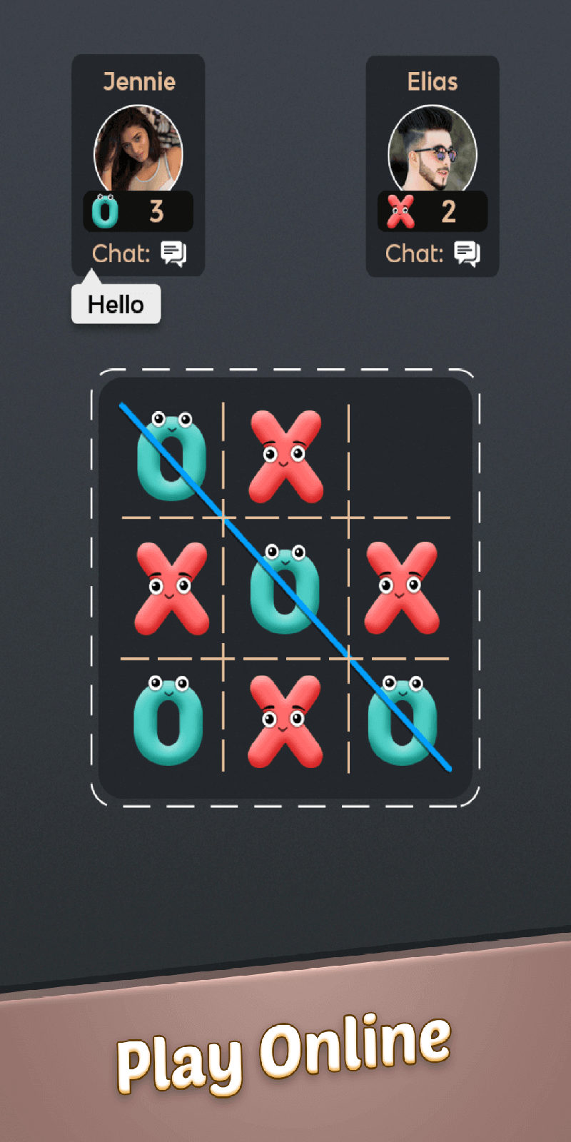 Tic Tac Toe Emoji | Indus Appstore | Screenshot