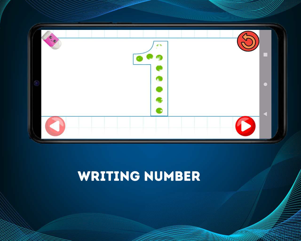 KIDS  KI DUNIYA - LEARNING AND WRITING  ALPHABET & NUMBER | Indus Appstore | Screenshot