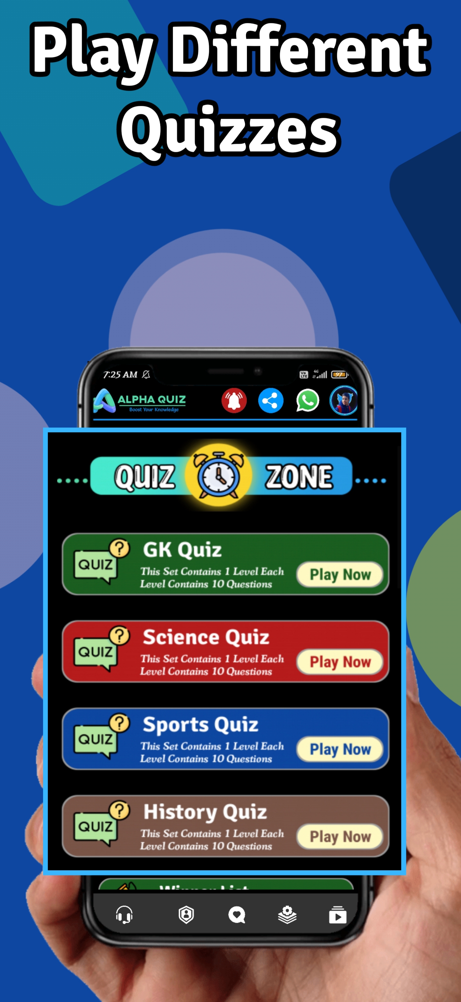 Alpha Quiz | Indus Appstore | Screenshot