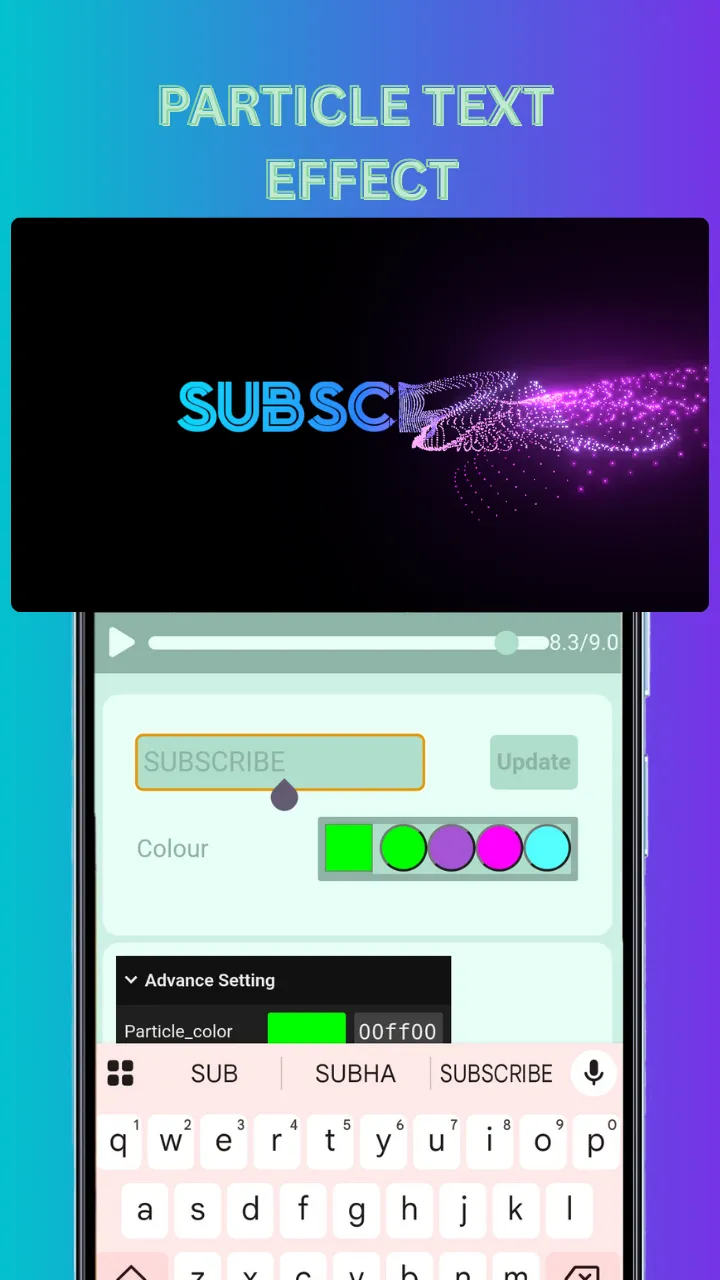 Intro Templet 3D Text & Logo Animation | Indus Appstore | Screenshot