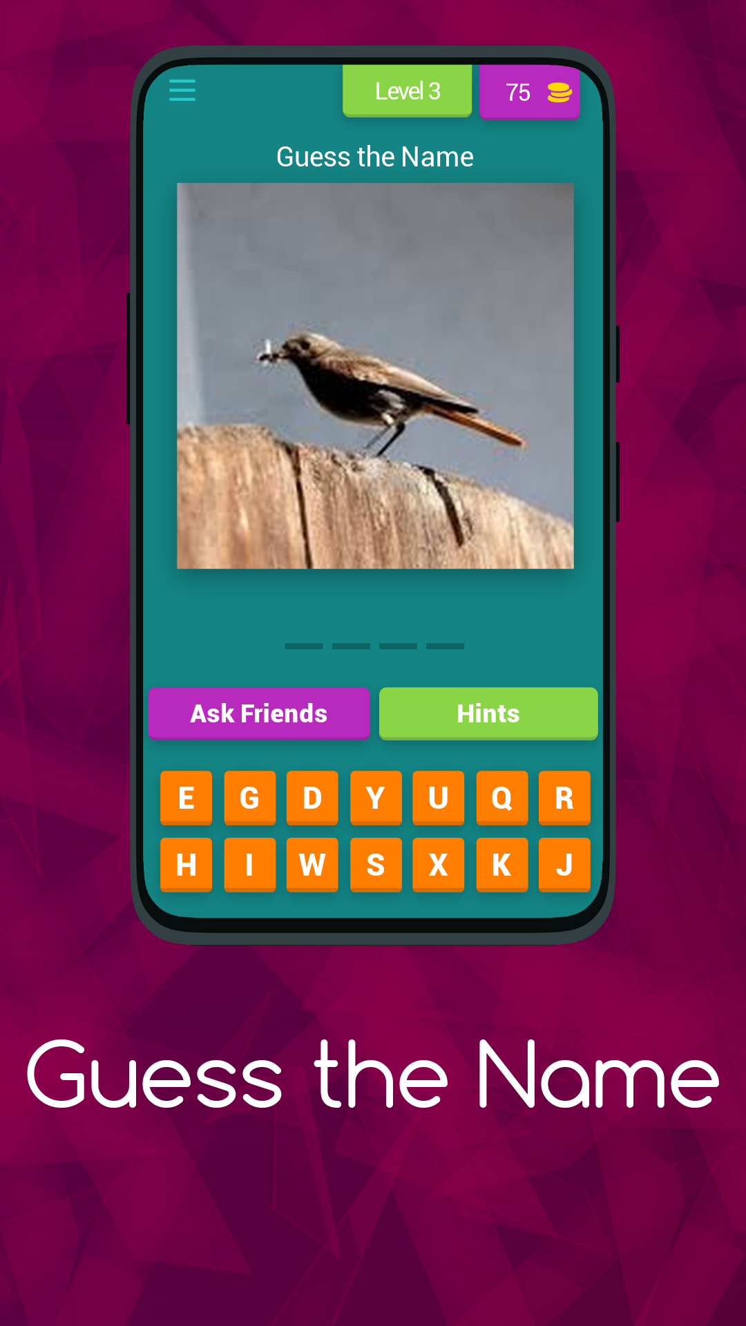 Name Guessing Challenge | Indus Appstore | Screenshot