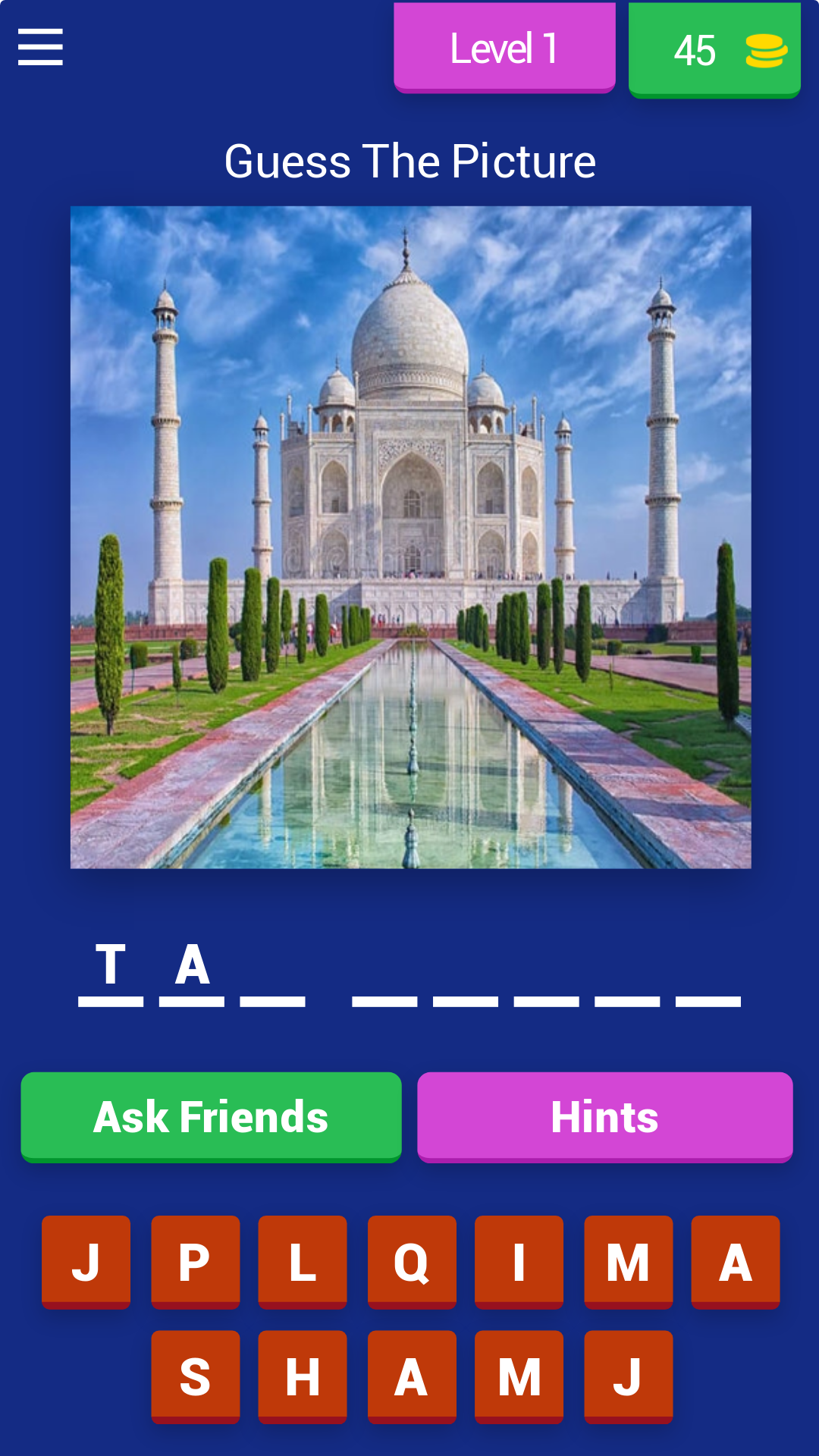 Guess The Monument : Trivia Quiz | Indus Appstore | Screenshot