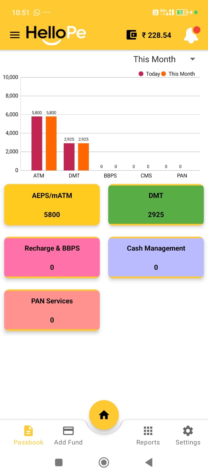 HelloPe: AEPS, BBPS, Utility | Indus Appstore | Screenshot