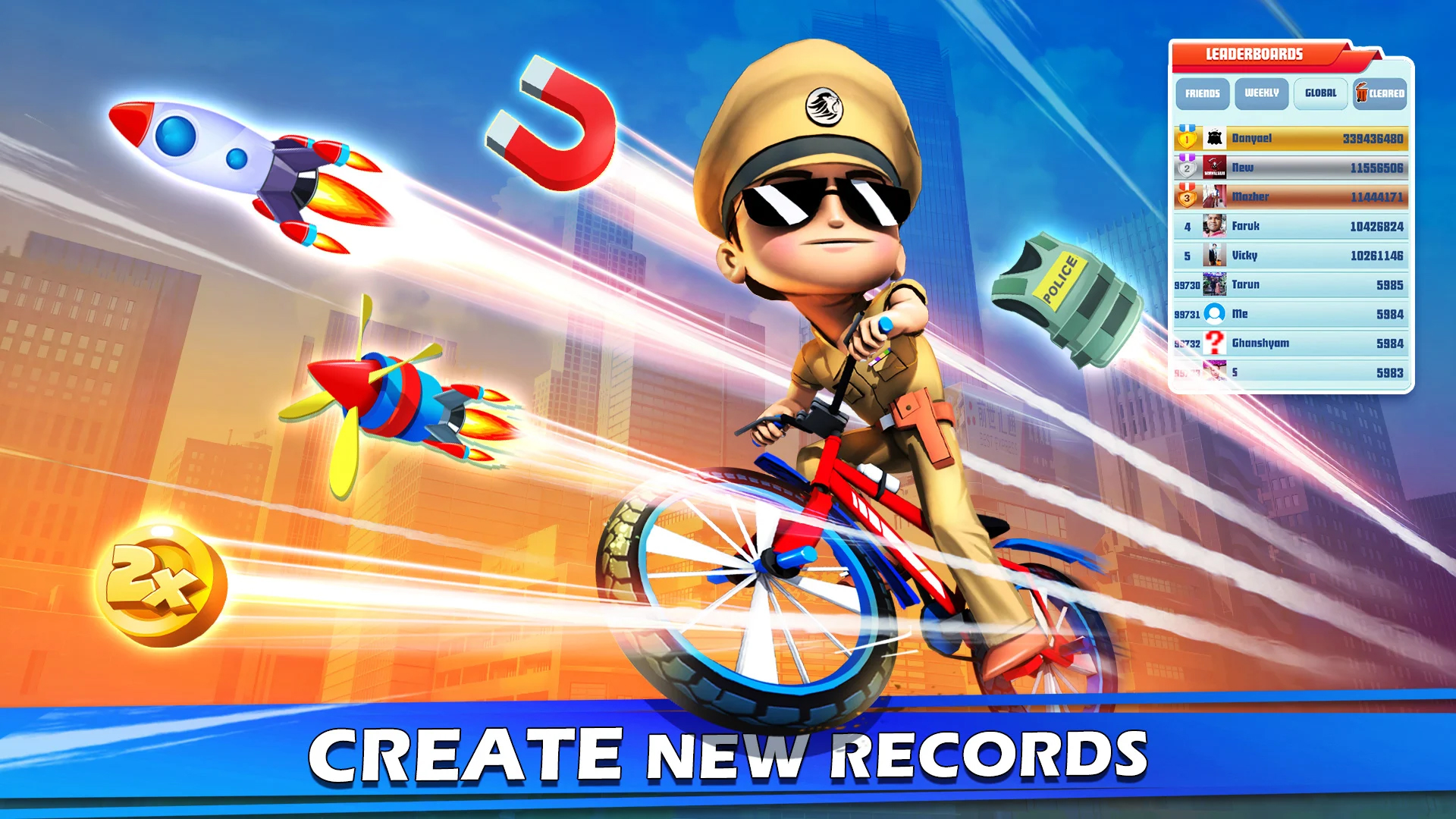 Little Singham Cycle Race | Indus Appstore | Screenshot
