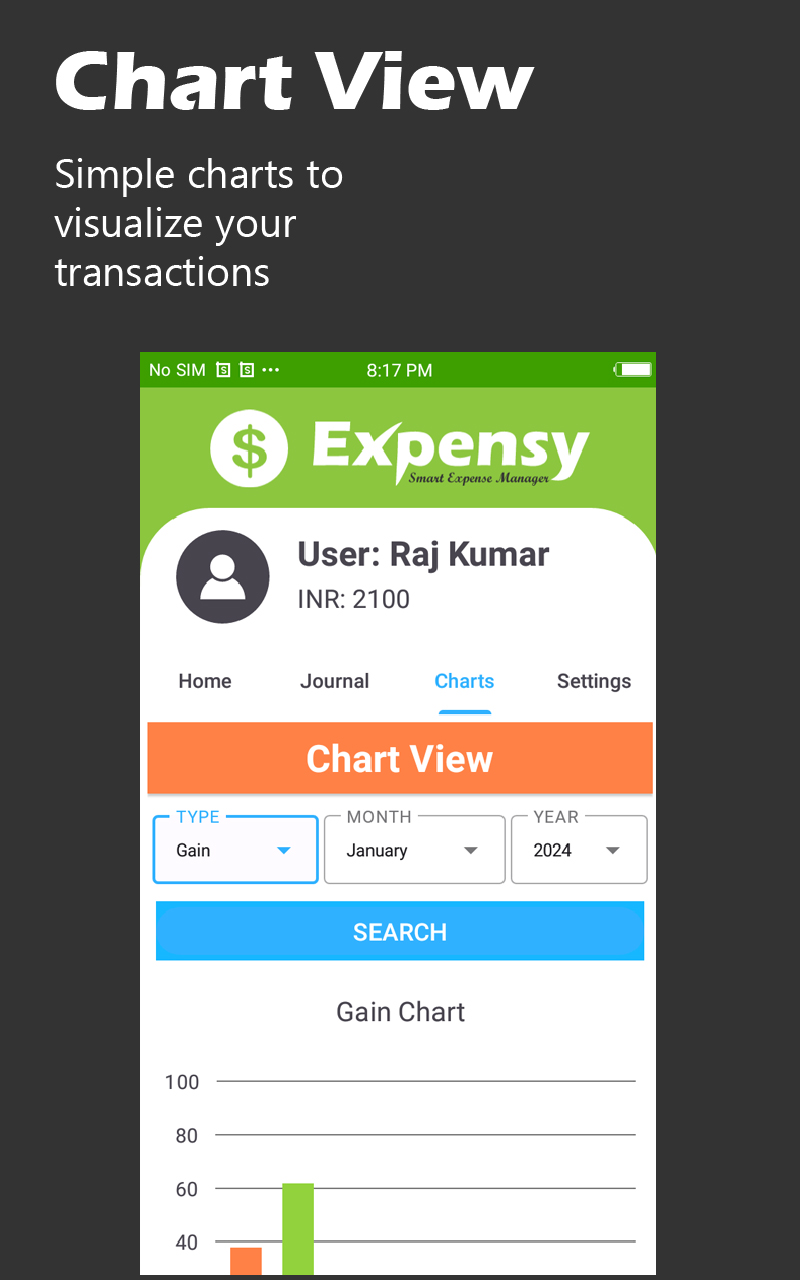 Expensy - Money Tracker | Indus Appstore | Screenshot