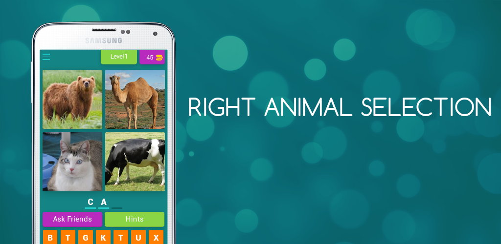 RIGHT ANIMAL SELECTION QUIZ | Indus Appstore | Screenshot