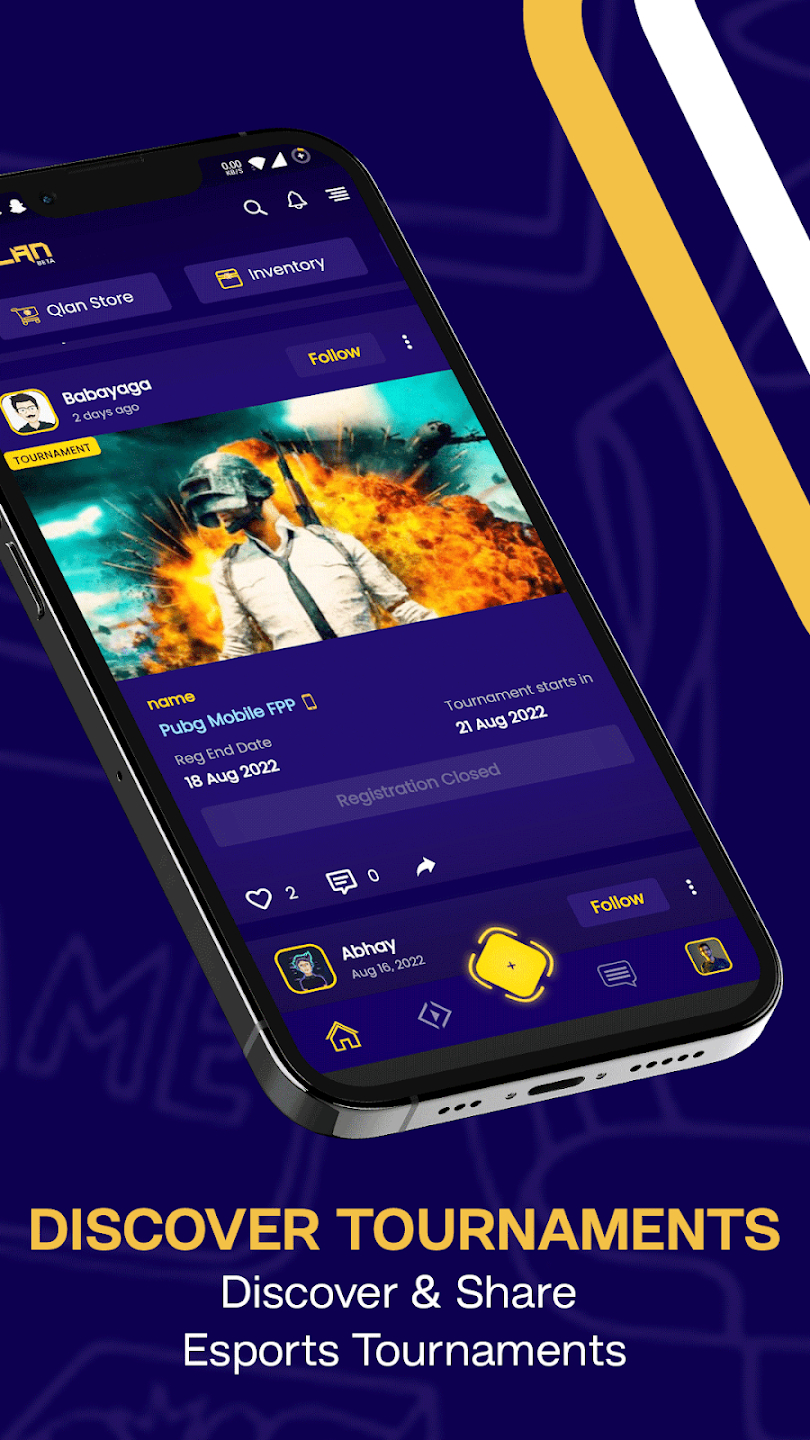 Qlan: The Gamer Social Network | Indus Appstore | Screenshot