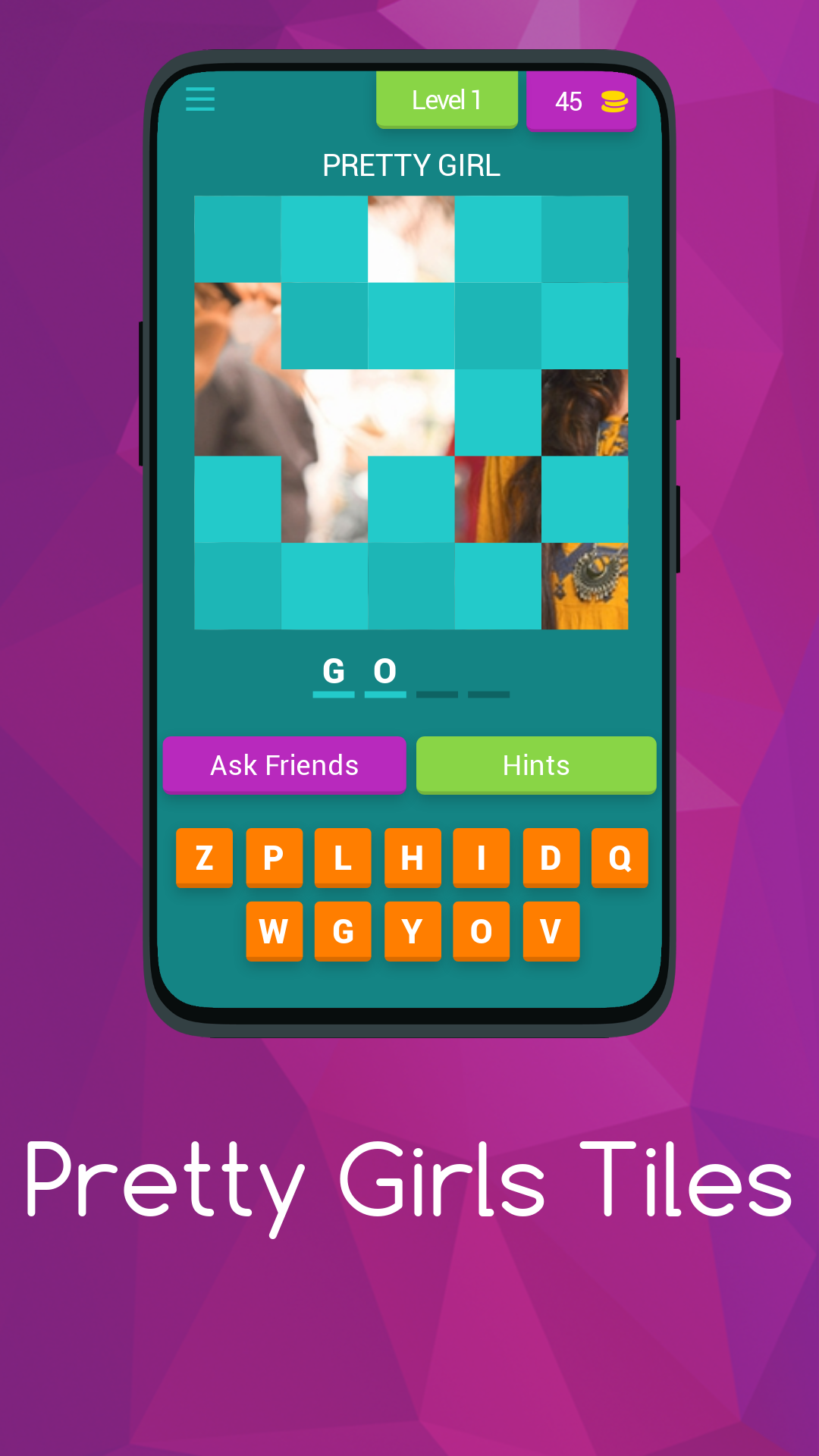 Pretty Girls Tiles | Indus Appstore | Screenshot