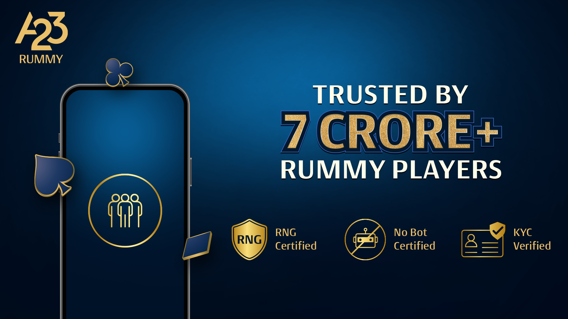 Rummy Games, Online Cash | A23 | Indus Appstore | Screenshot