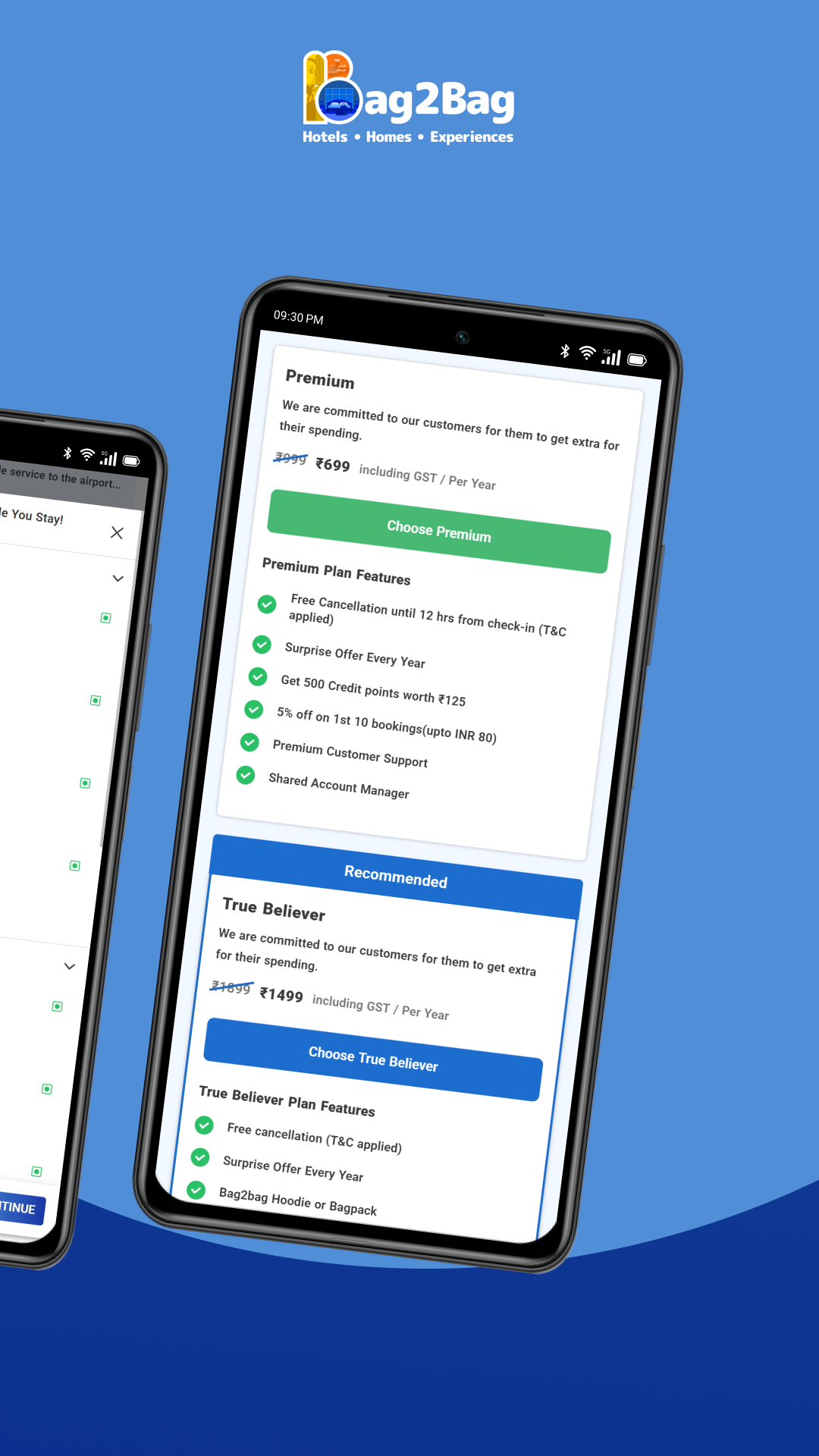 Bag2Bag Hotels, Homes, Resorts | Indus Appstore | Screenshot