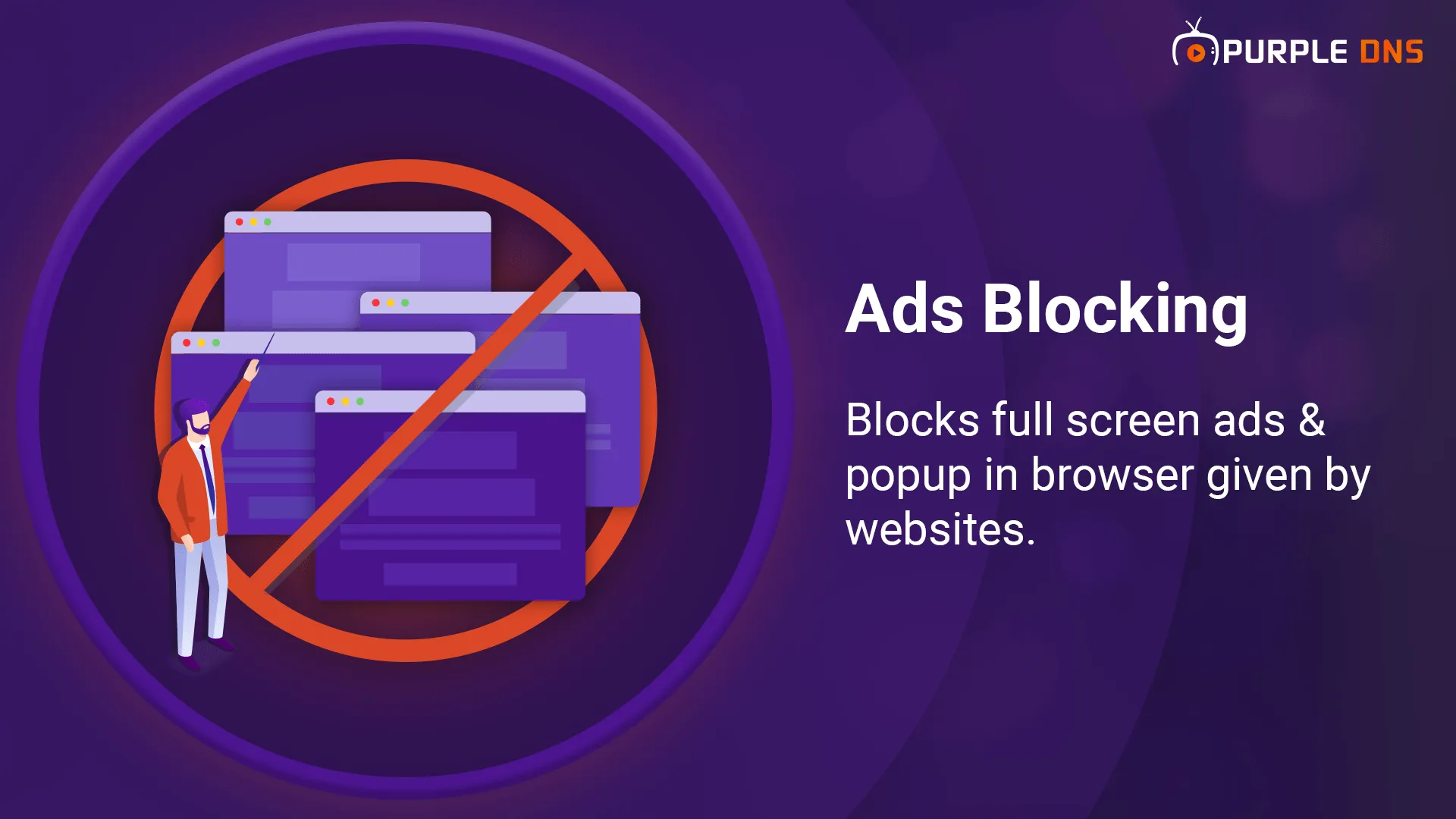 Purple DNS - Fast Ads Blocker | Indus Appstore | Screenshot