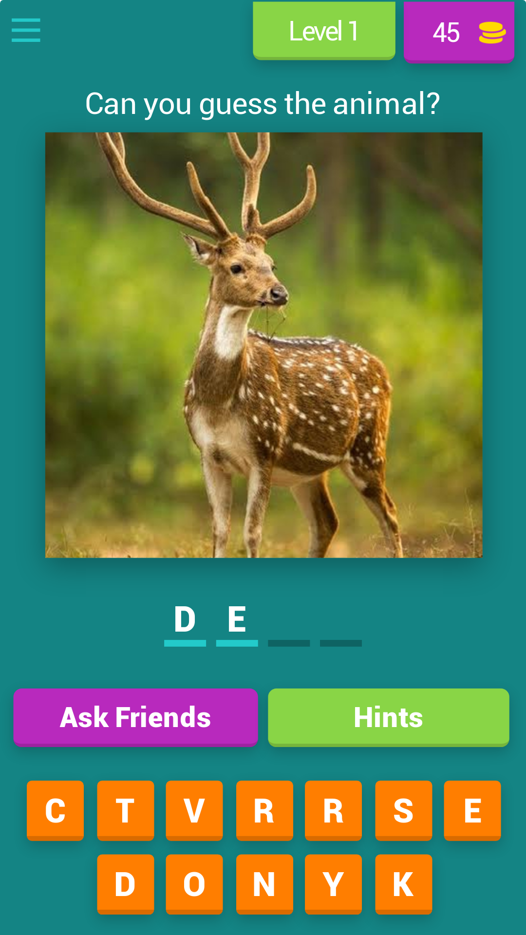 WILDLIFE CHALLENGE :  IDENTIFY THE ANIMALS | Indus Appstore | Screenshot