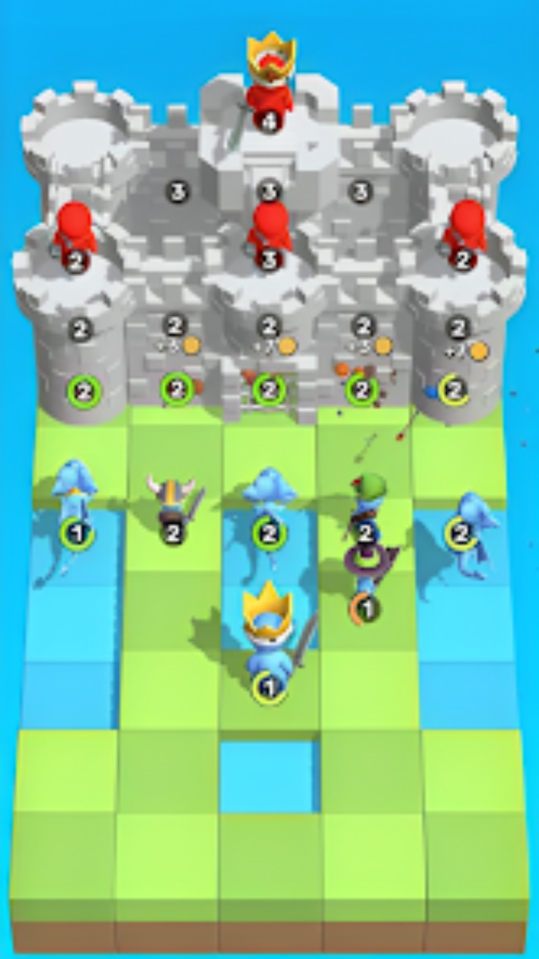 Idle Castle War- Merge Warrior | Indus Appstore | Screenshot