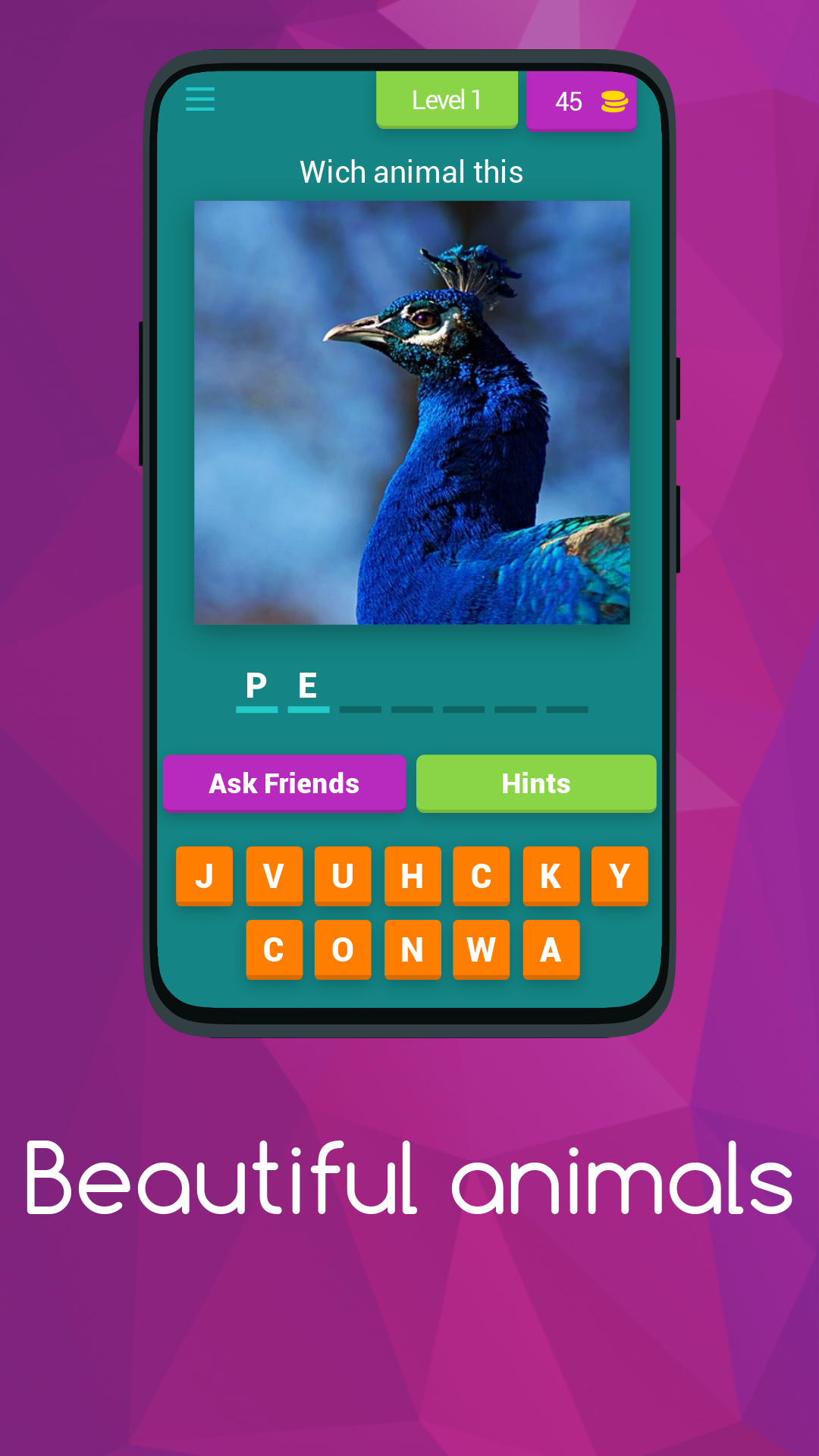 Beautiful Animals Trivia Quiz | Indus Appstore | Screenshot