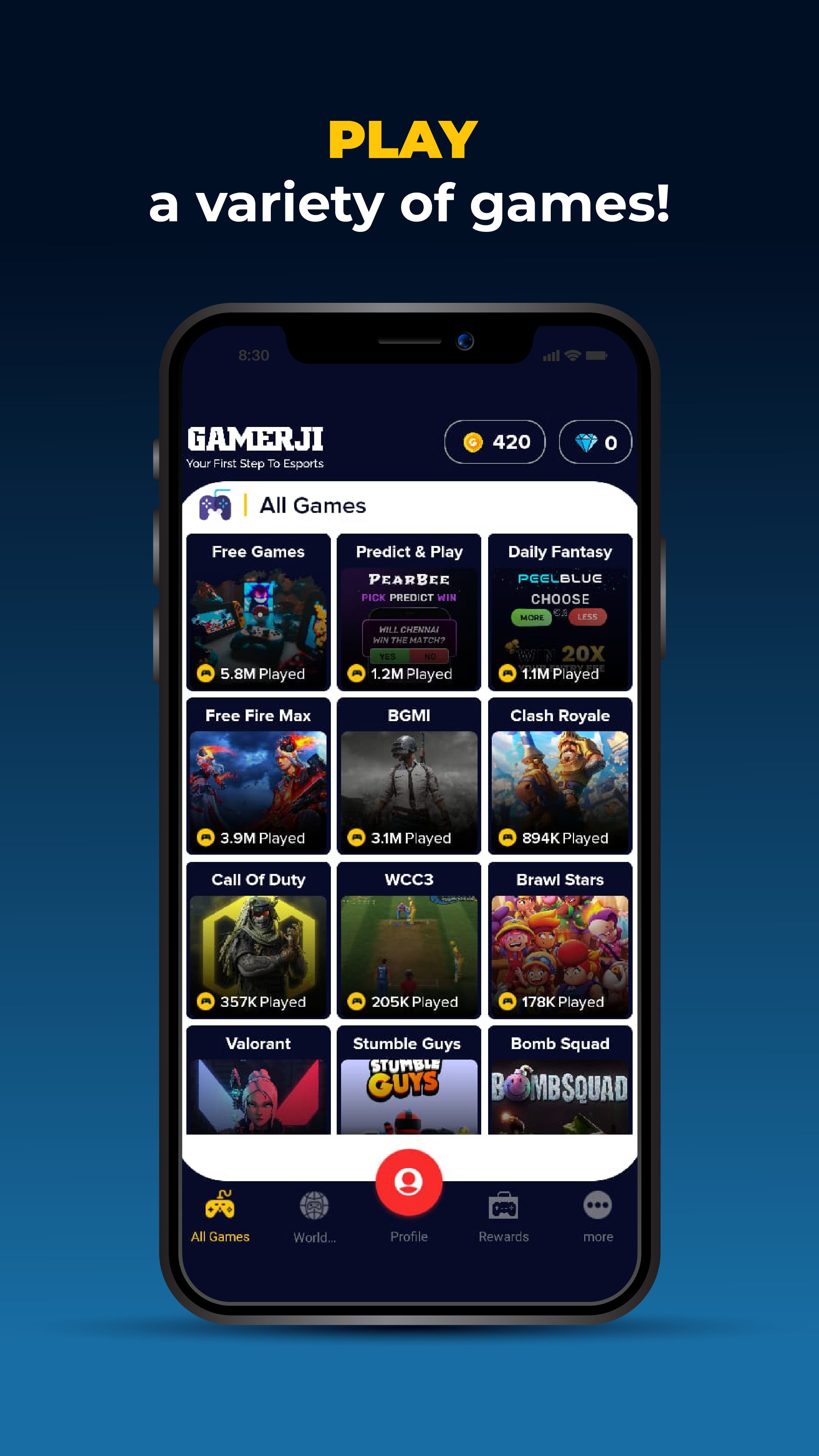 GamerJi Esports | Indus Appstore | Screenshot