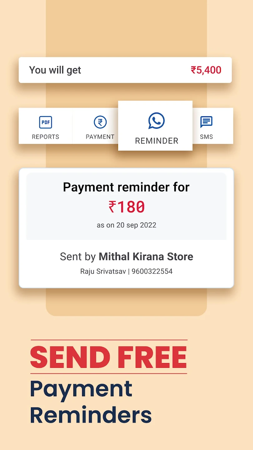 Khatabook Credit Account Book | Indus Appstore | Screenshot