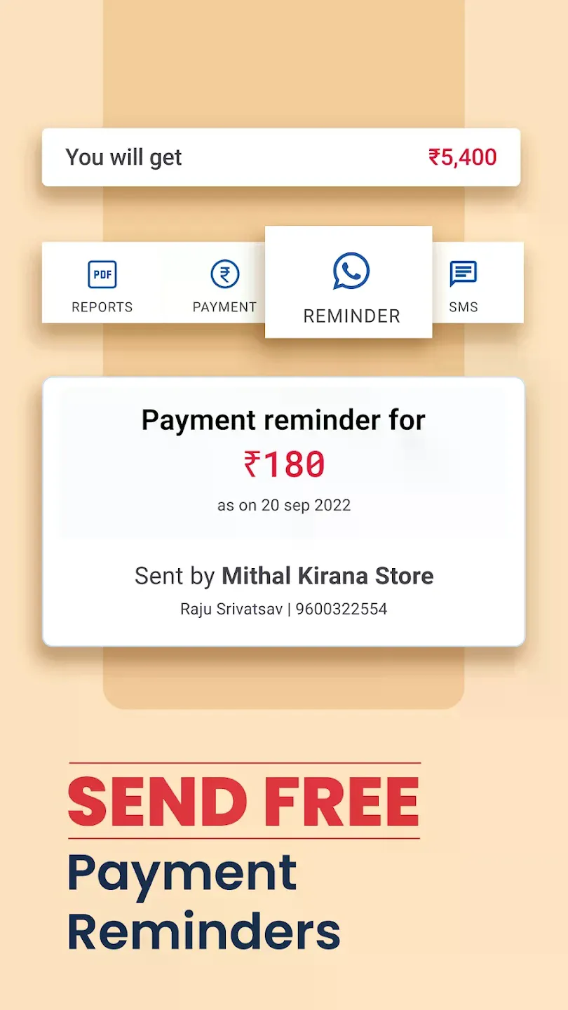 Khatabook Credit Account Book | Indus Appstore | Screenshot