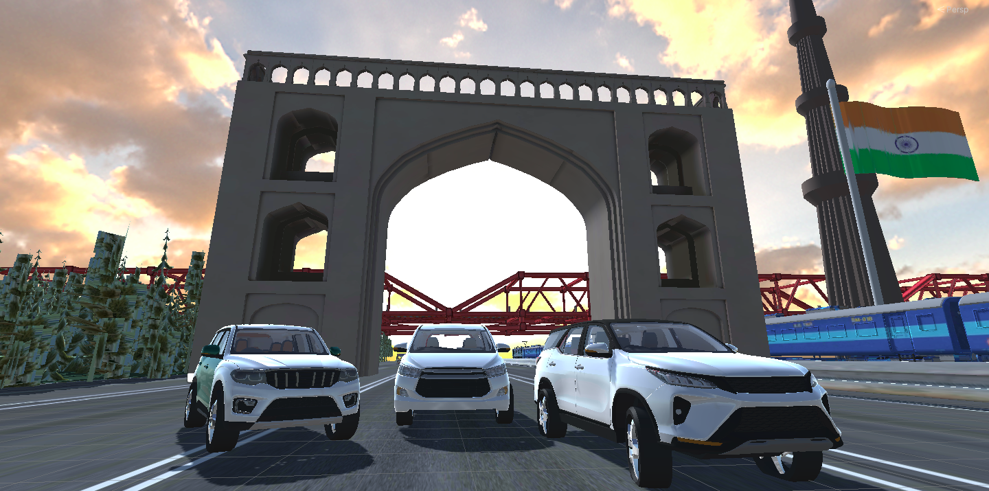 INDIAN CAR TRAFFIC DRIVING SIM 3D | Indus Appstore | Screenshot