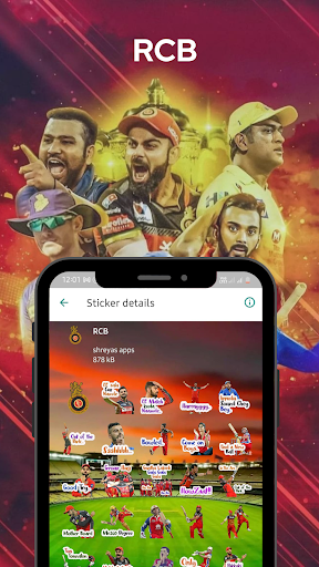 IPL Sticker | Indus Appstore | Screenshot