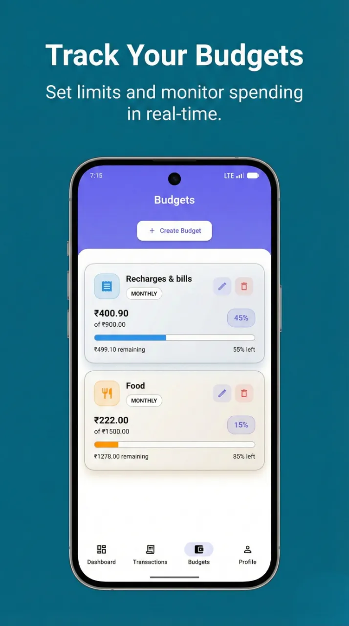 MyKosh: Smart Money Manager | Indus Appstore | Screenshot