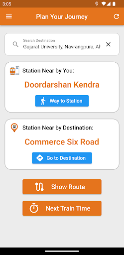 Ahmedabad Metro Timing & Route | Indus Appstore | Screenshot