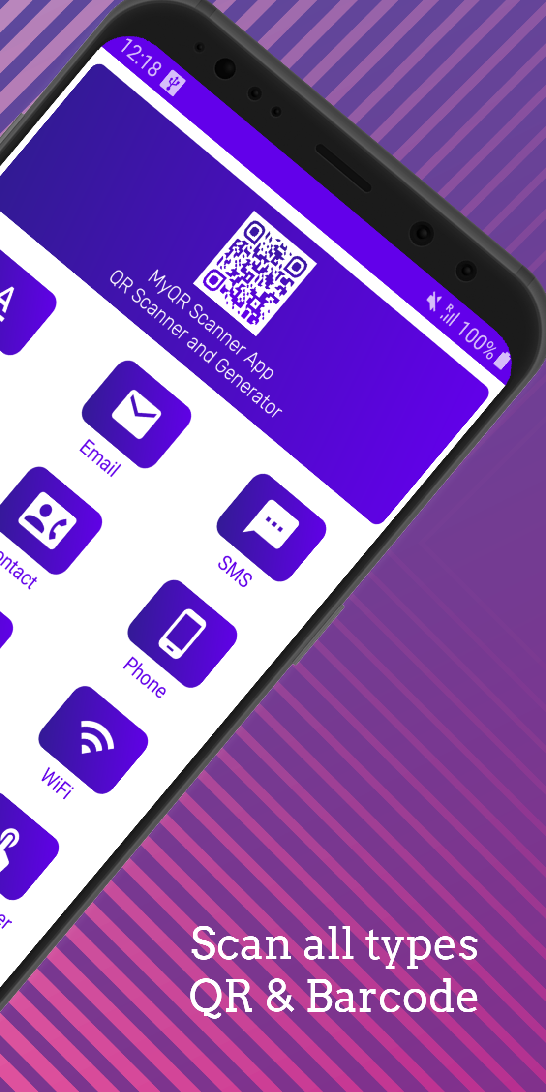 MyQR Scanner | QR Generator | Indus Appstore | Screenshot