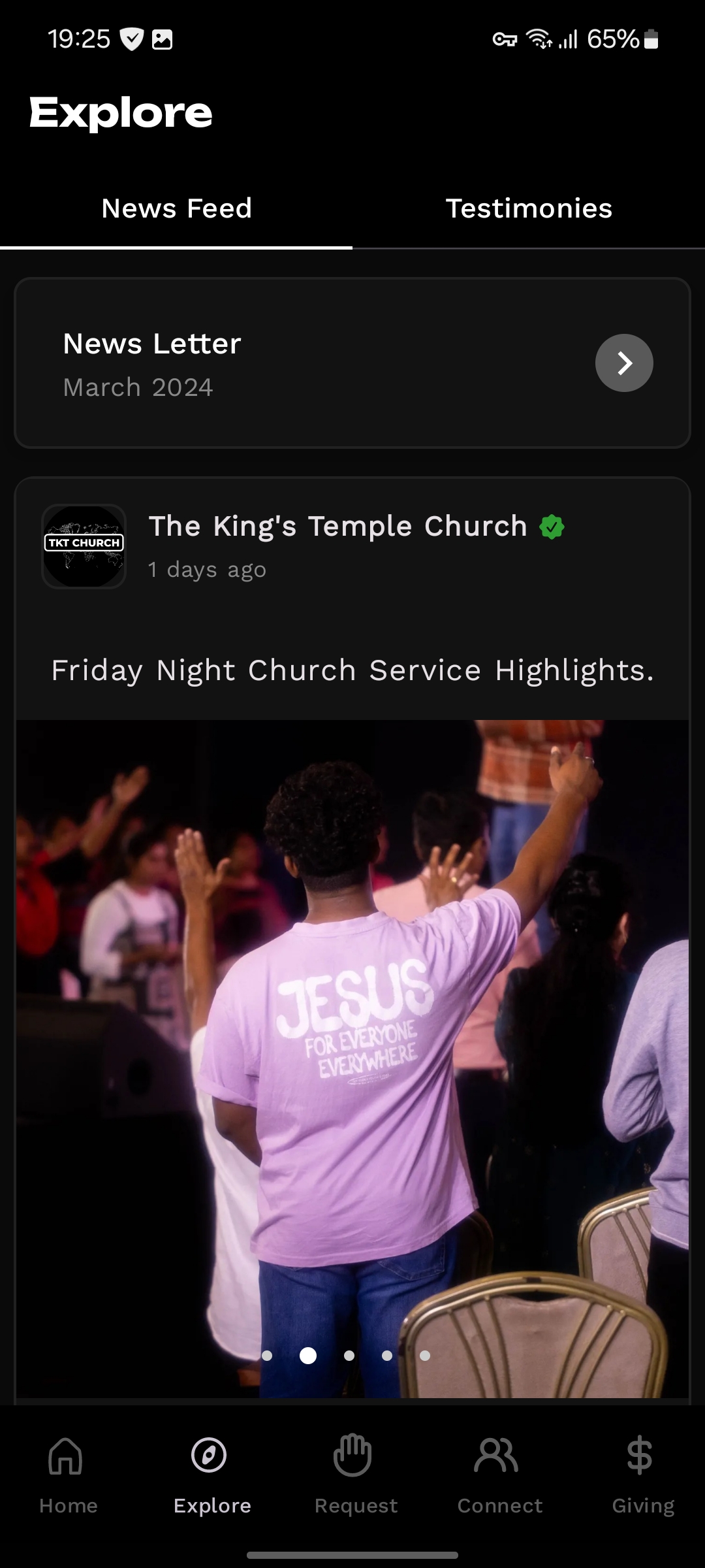 TKT Church | Indus Appstore | Screenshot